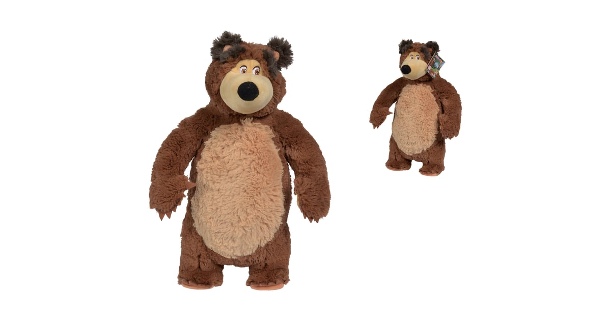 masha and the bear cuddly toy