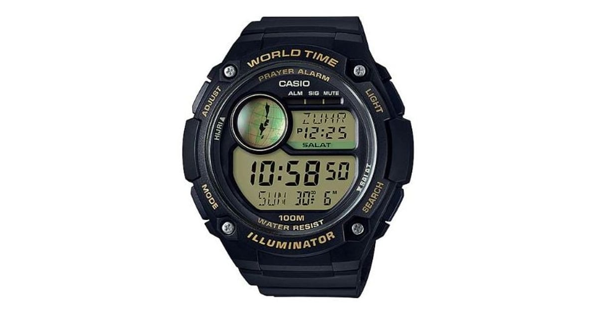 casio prayer time watch