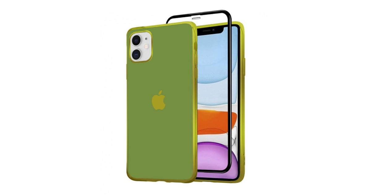 Buy 2pack Case Cover And Screen Protector For Iphone 12 Mini Green