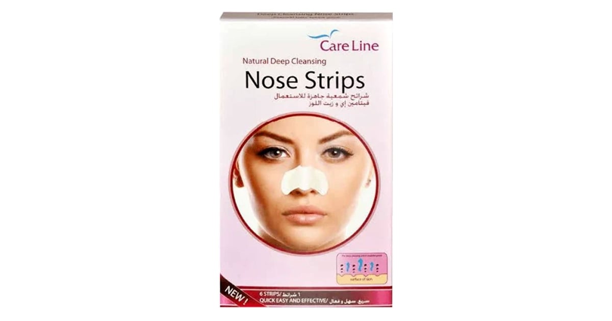 اشترِ Care Line Nose Strips 6 Strips With Vitamin E And Almond Oil 1pc