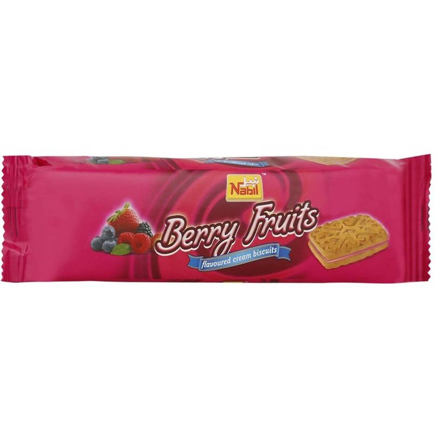 Nabil Berry Fruits Cream Biscuit 82g Nabil Berry Fruits Cream Biscuit 82g