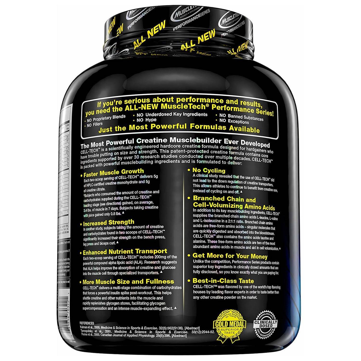 MuscleTech Cell-Tech Orange 6LB MuscleTech Cell-Tech Orange 6LB