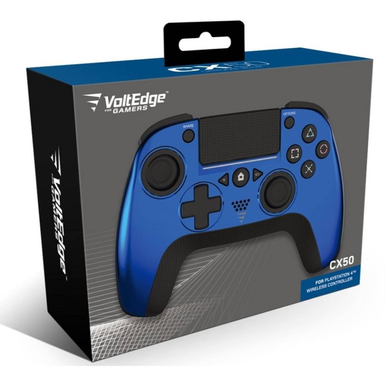 Voltedge Wirless Controller Chrome Blue for PS4 Voltedge Wirless Controller Chrome Blue for PS4