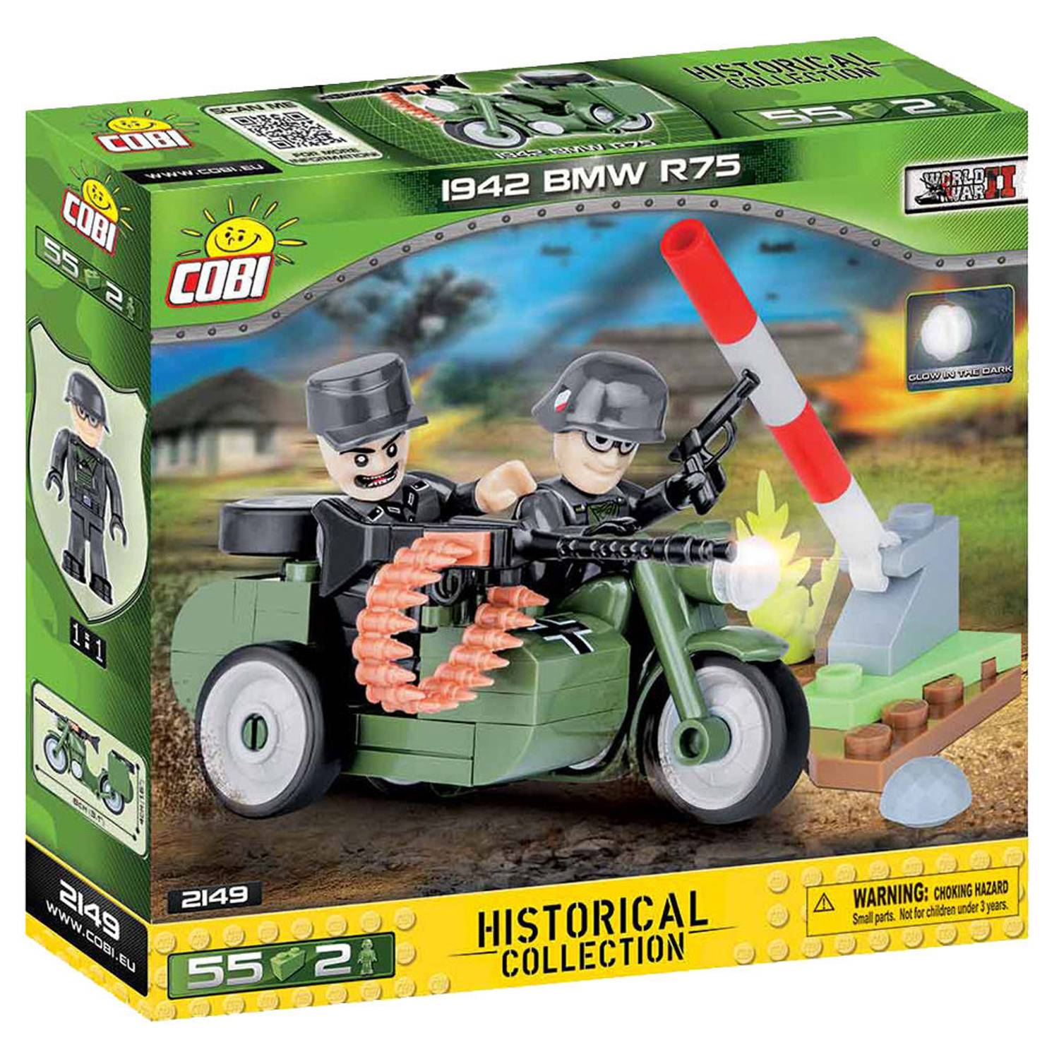 Cobi 55pcs Small Army 1942 BMW R75 Cobi 55pcs Small Army 1942 BMW R75