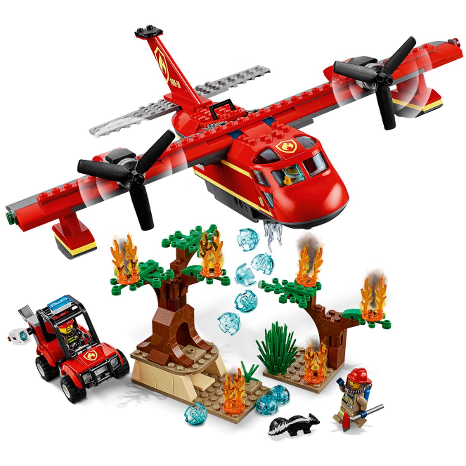 LEGO 60217 Fire Plane Toy LEGO 60217 Fire Plane Toy