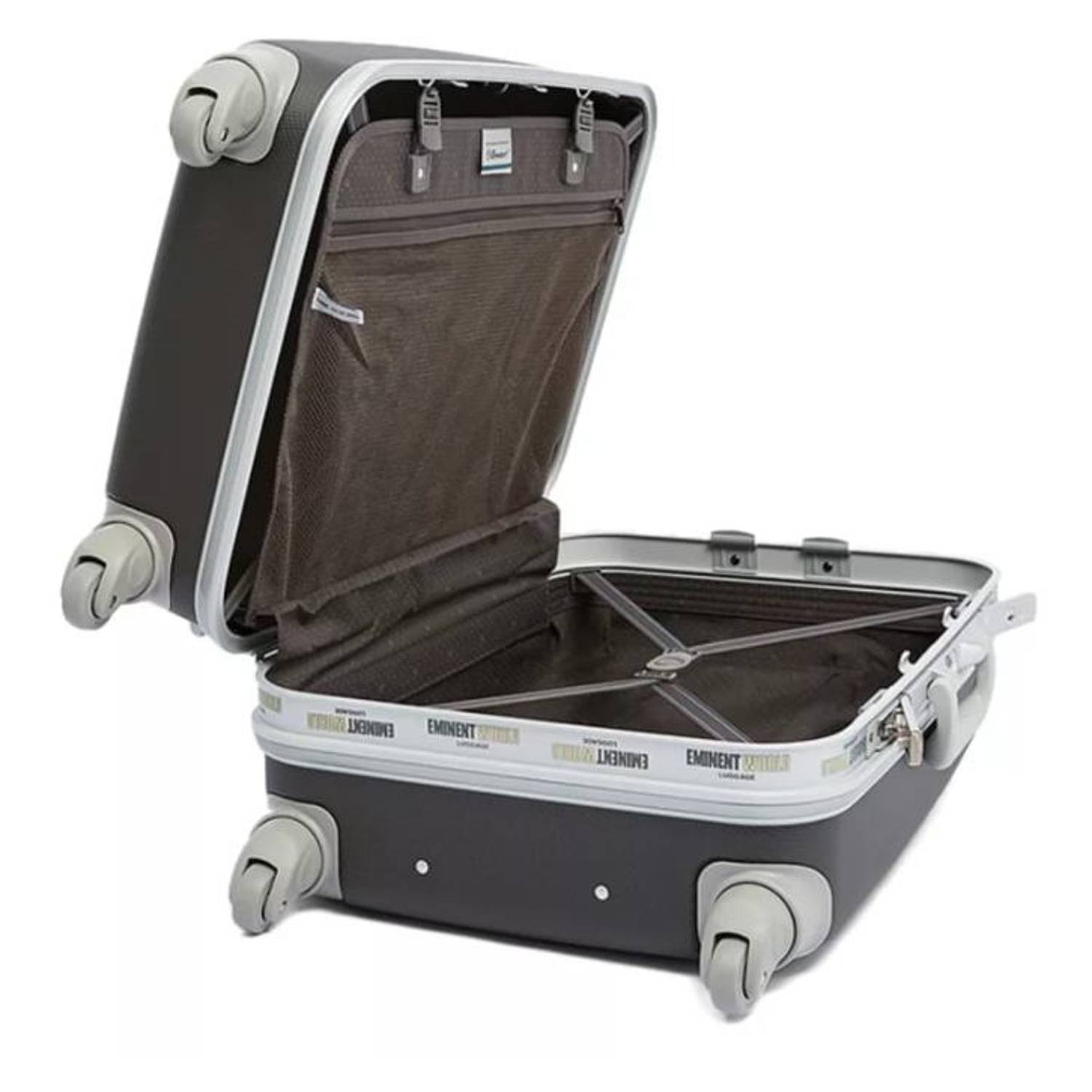 Eminent ABS Trolley Luggage Bag Dark Sliver 25inch E8F5-25_SLVDR Eminent ABS Trolley Luggage Bag Dark Sliver 25inch E8F5-25_SLVDR