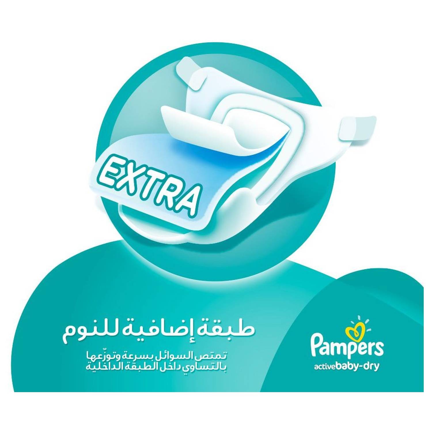 Pampers Active Baby Dry Diapers, Size 3, 136 Count Pampers Active Baby Dry Diapers, Size 3, 136 Count