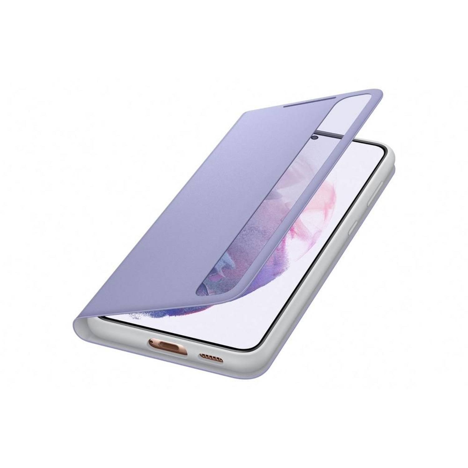 Samsung Clear View Cover Violet Samsung S21 Samsung Clear View Cover Violet Samsung S21