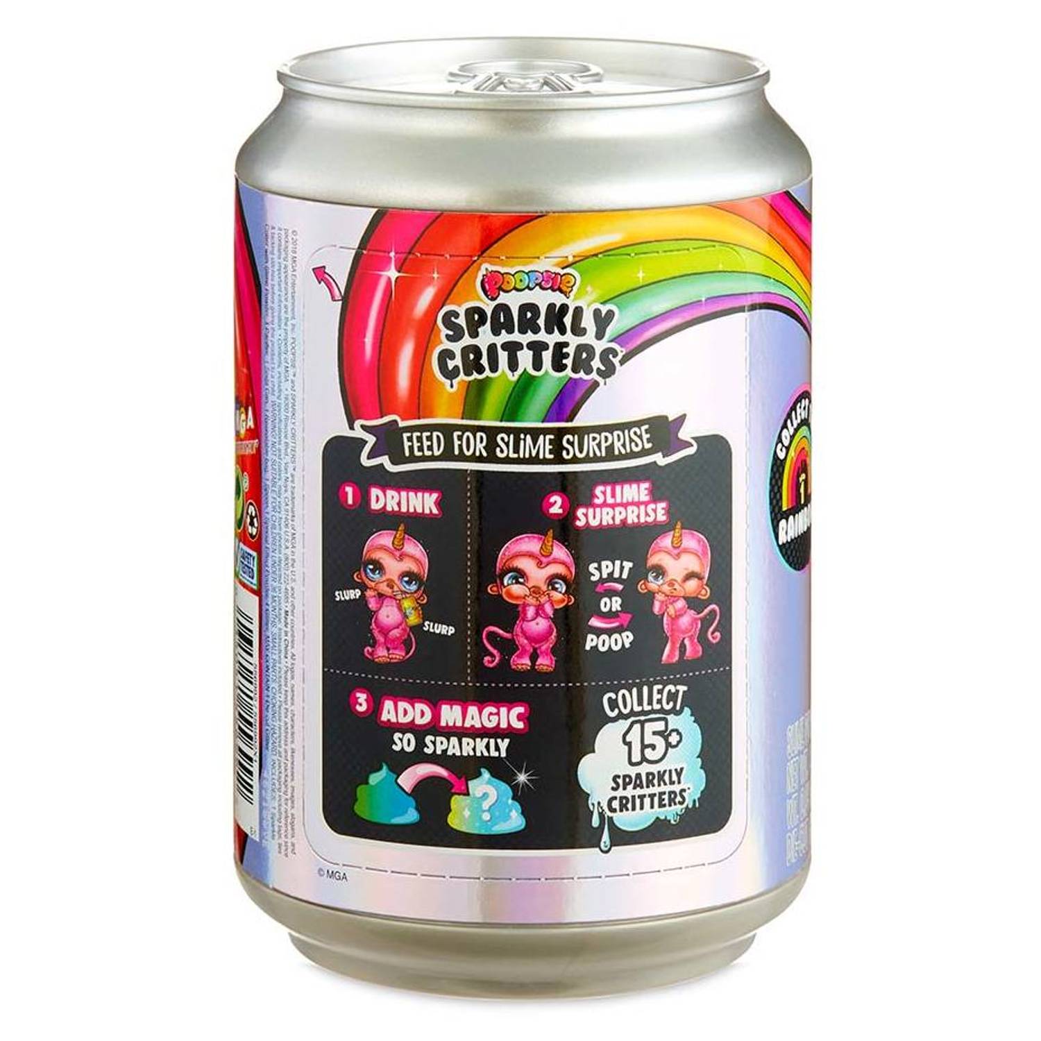 Poopsie 613161291868 Sparkly Critters Spit or Poop Slime Toy Poopsie 613161291868 Sparkly Critters Spit or Poop Slime Toy