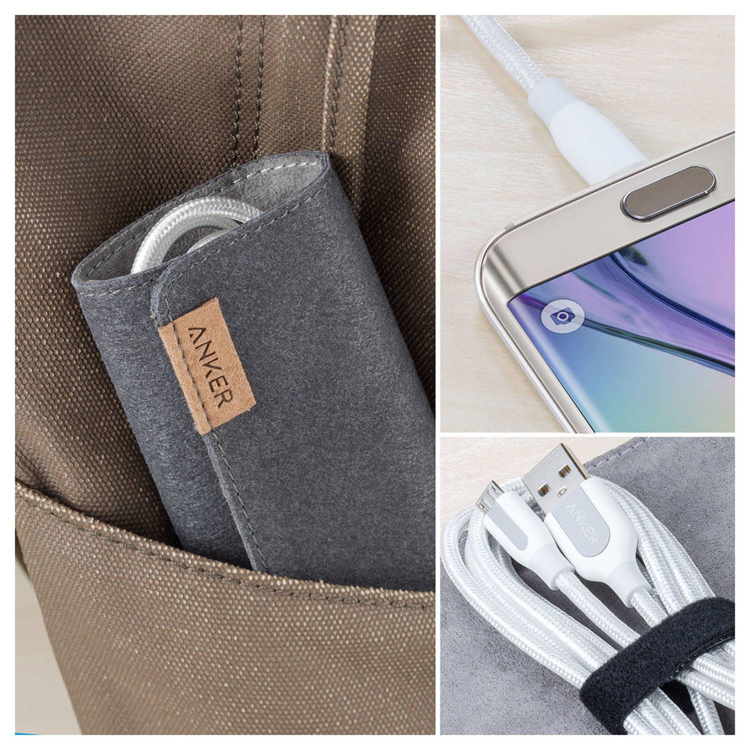 Anker Powerline+ Micro USB Power Cable 3m White For Samsung Phones - ANA8144H21 Anker Powerline+ Micro USB Power Cable 3m White For Samsung Phones - ANA8144H21