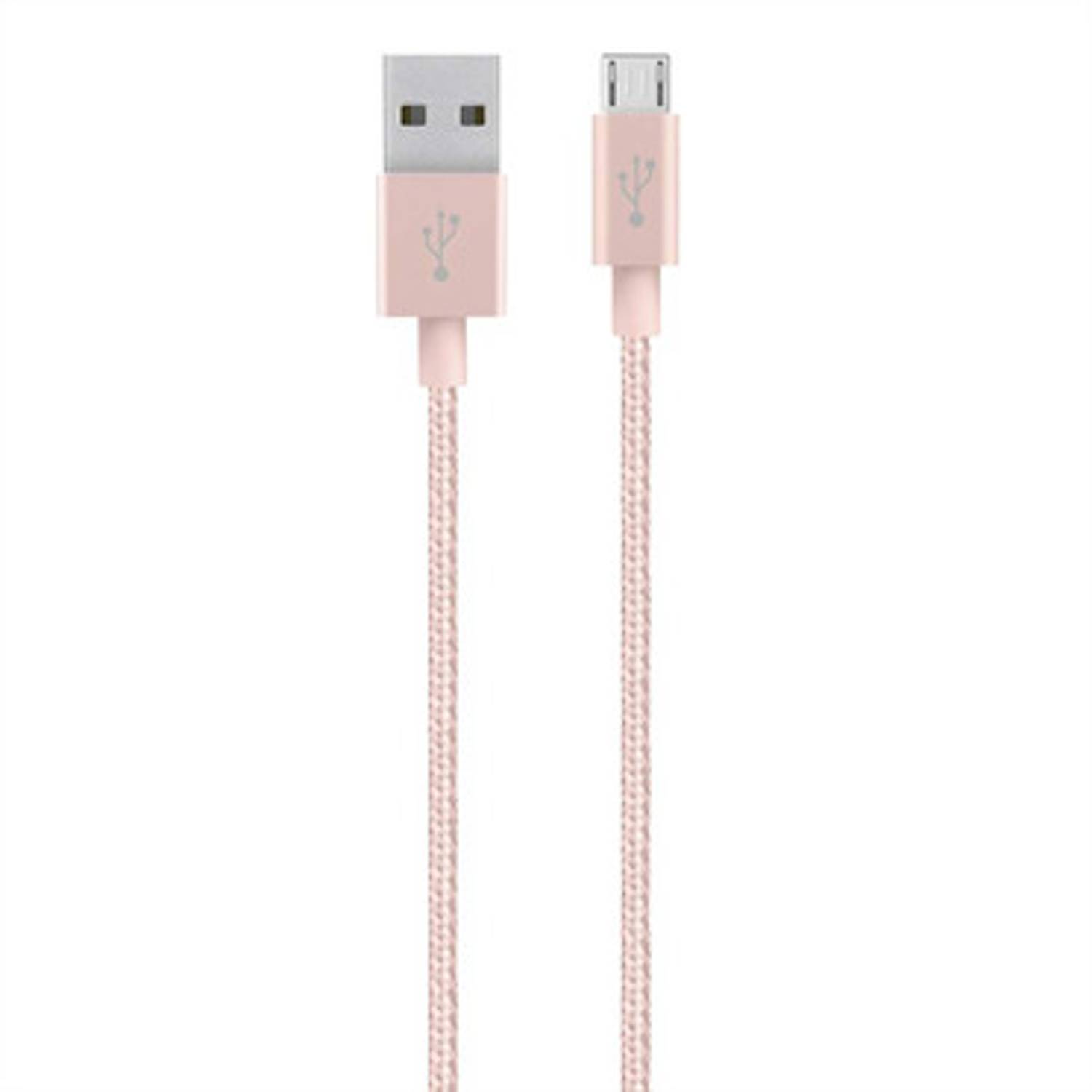 Belkin F2CU021BT04C00 Mixit Metallic Micro USB To USB Cable Rose Gold Belkin F2CU021BT04C00 Mixit Metallic Micro USB To USB Cable Rose Gold