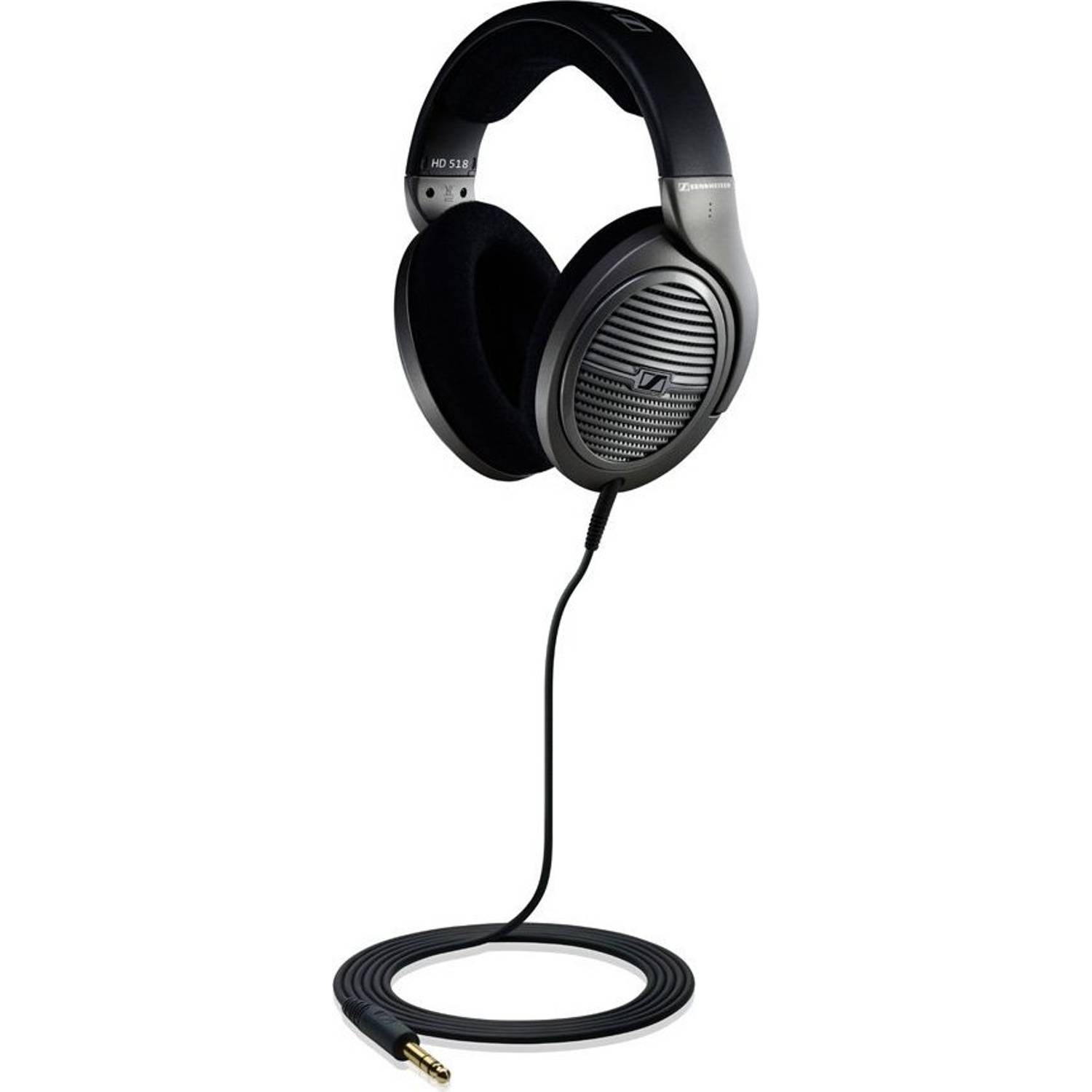 Sennheiser HD518 On Ear Headphone Black Sennheiser HD518 On Ear Headphone Black