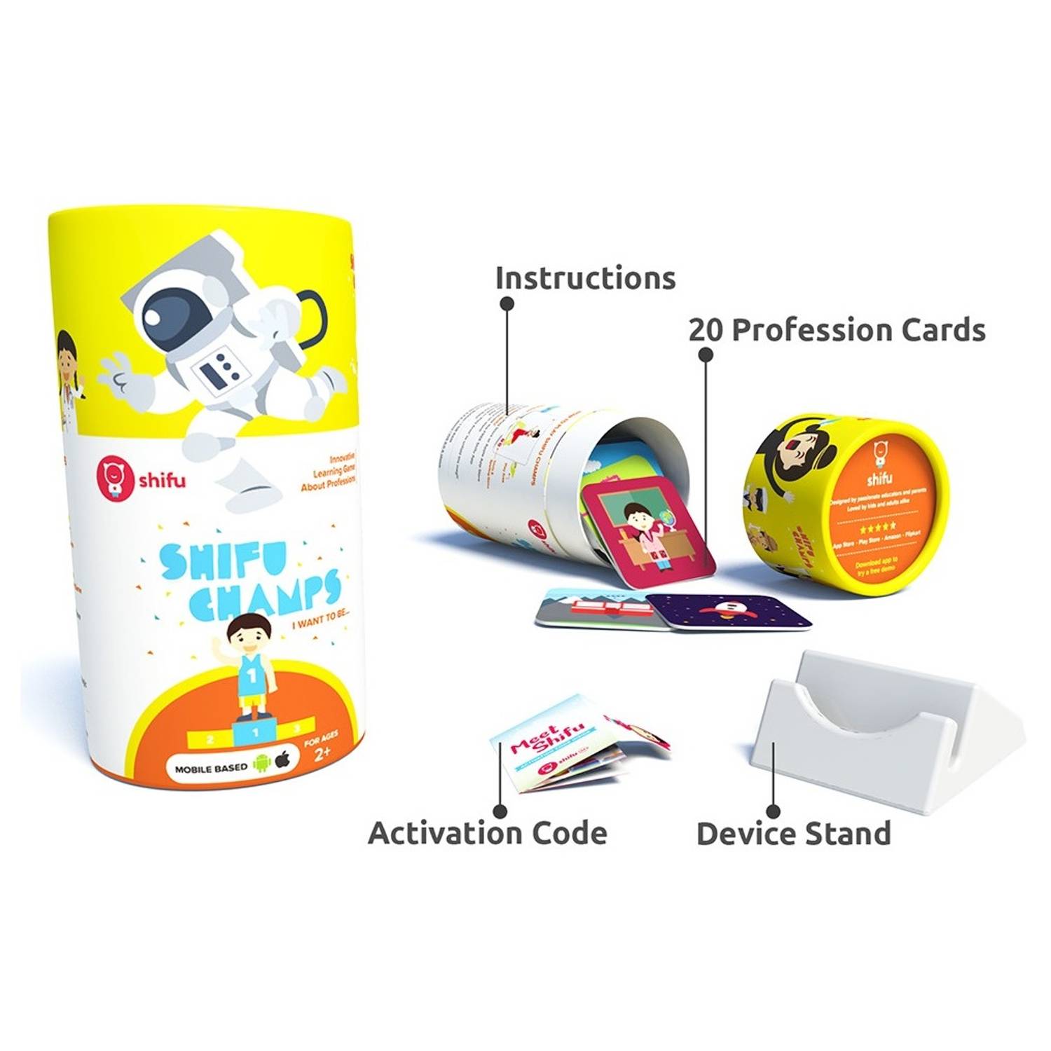 Shifu Champs Community Workers Ar Educational 4D Game 20 Cards Shifu Champs Community Workers Ar Educational 4D Game 20 Cards