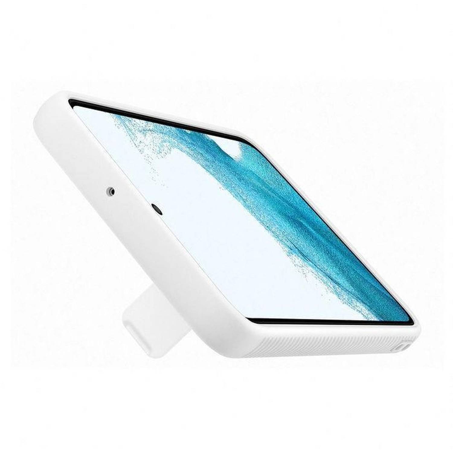 Samsung Protective Standing Cover White Galaxy S22 Samsung Protective Standing Cover White Galaxy S22