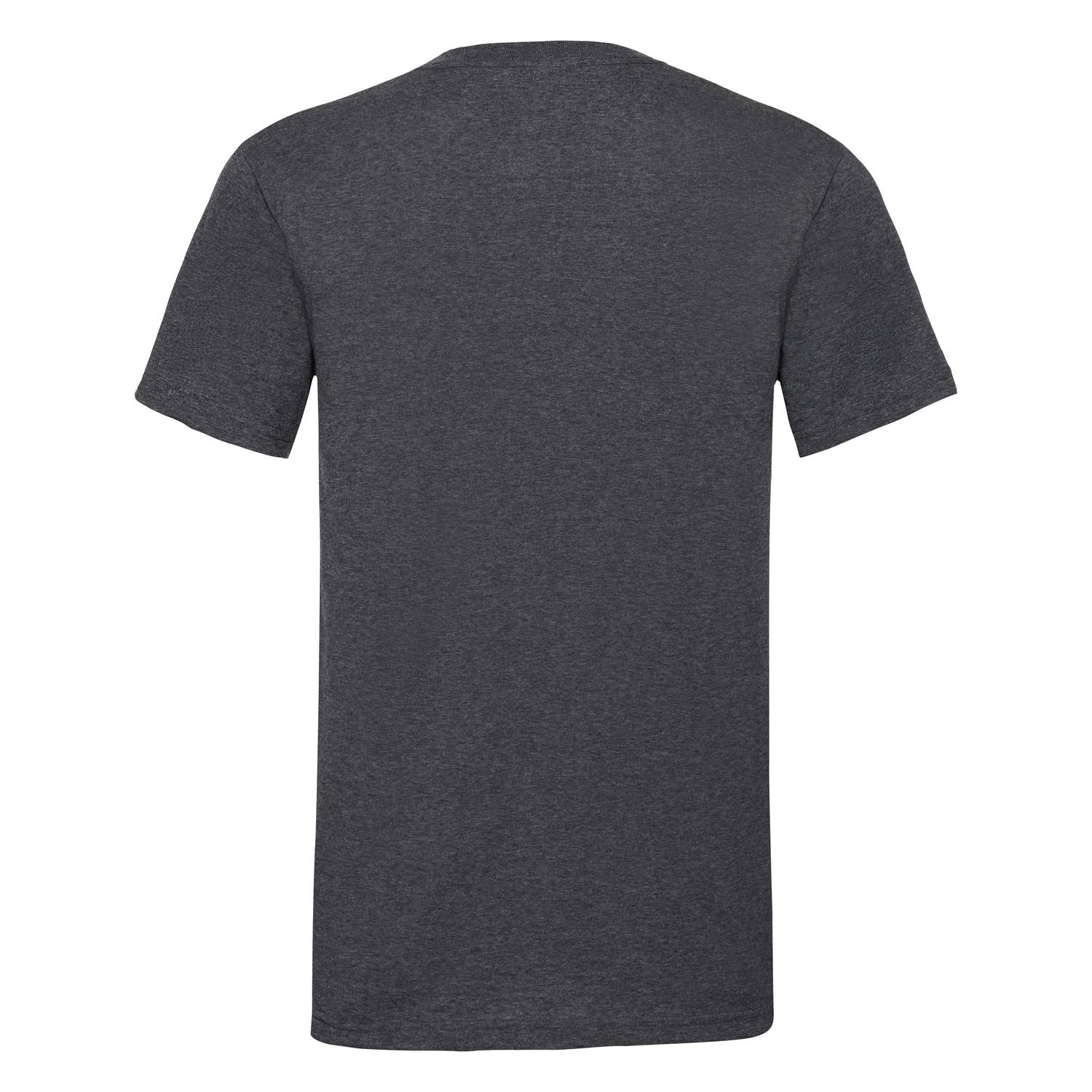 Fruit Of The Loom Valueweight V-Neck T-Shirt Deep Heather Grey Small Fruit Of The Loom Valueweight V-Neck T-Shirt Deep Heather Grey Small