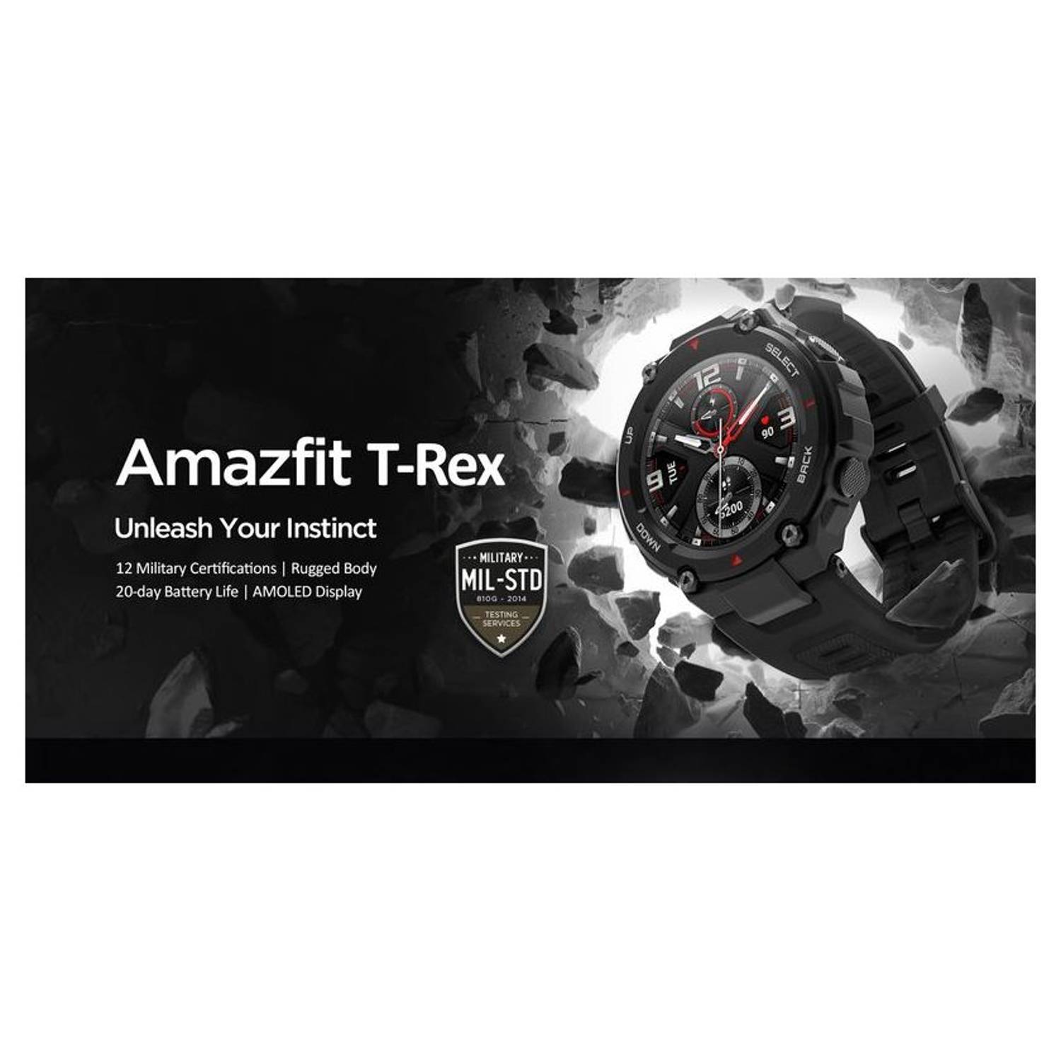 Amazfit T-Rex A1919 Smart Watch 1.3 Amazfit T-Rex A1919 Smart Watch 1.3