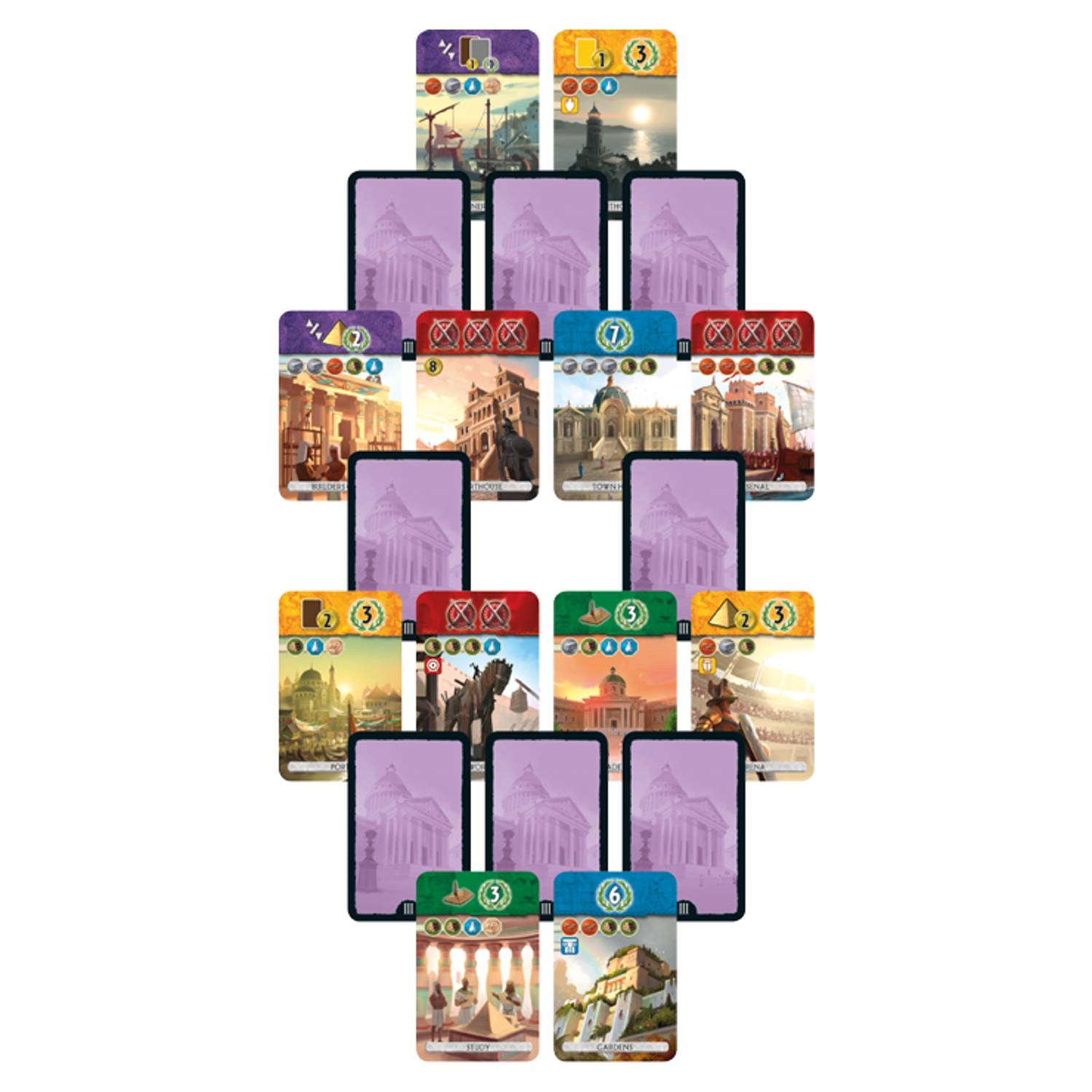 Repos Production 7 Wonders Duel Base Game Repos Production 7 Wonders Duel Base Game