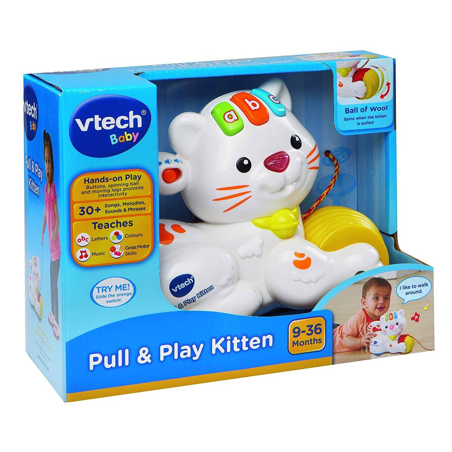 VTech Pull & Play Kitten 80-158203 VTech Pull & Play Kitten 80-158203