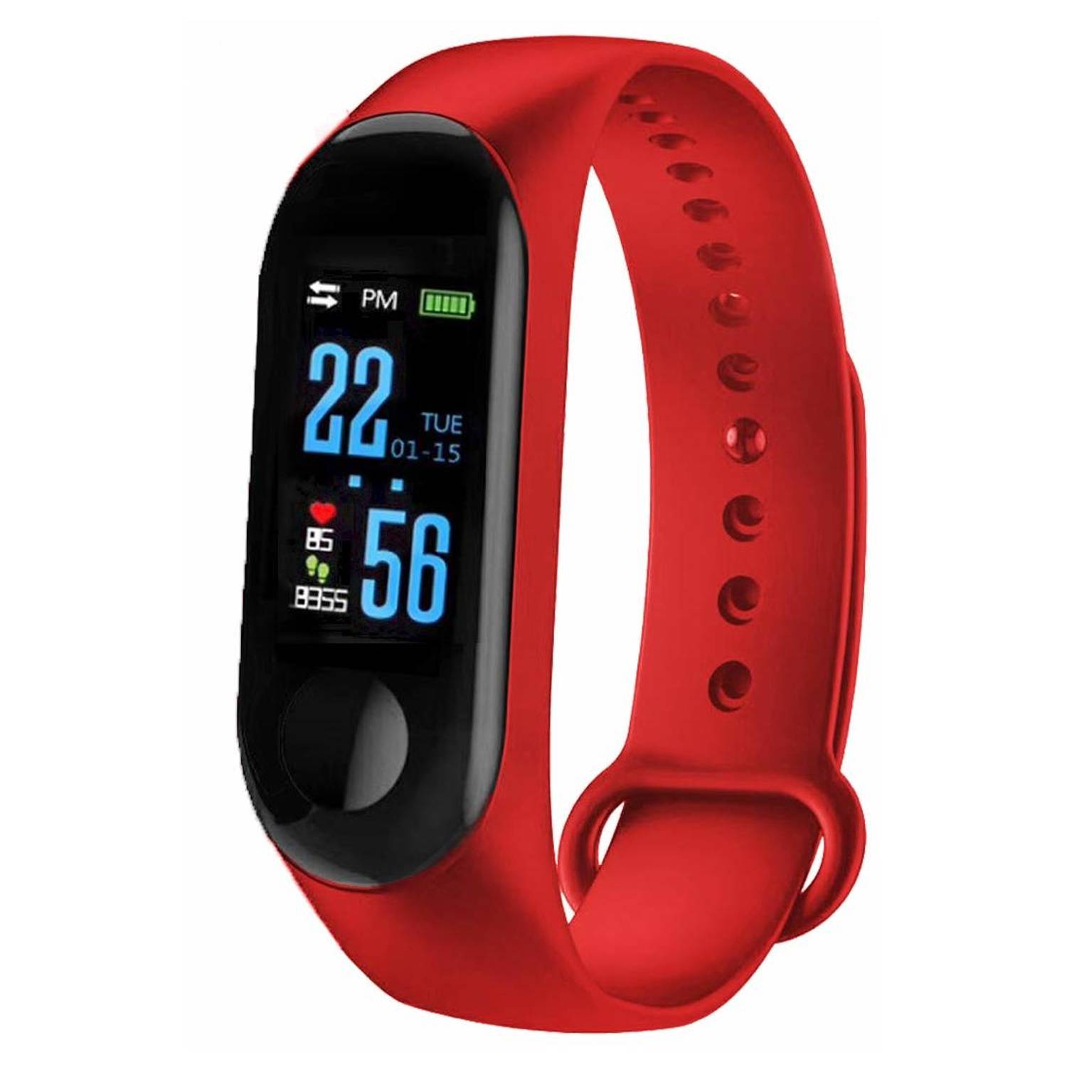 Ctroniq Bond X Smart Band Fitness Tracker - Red Ctroniq Bond X Smart Band Fitness Tracker - Red