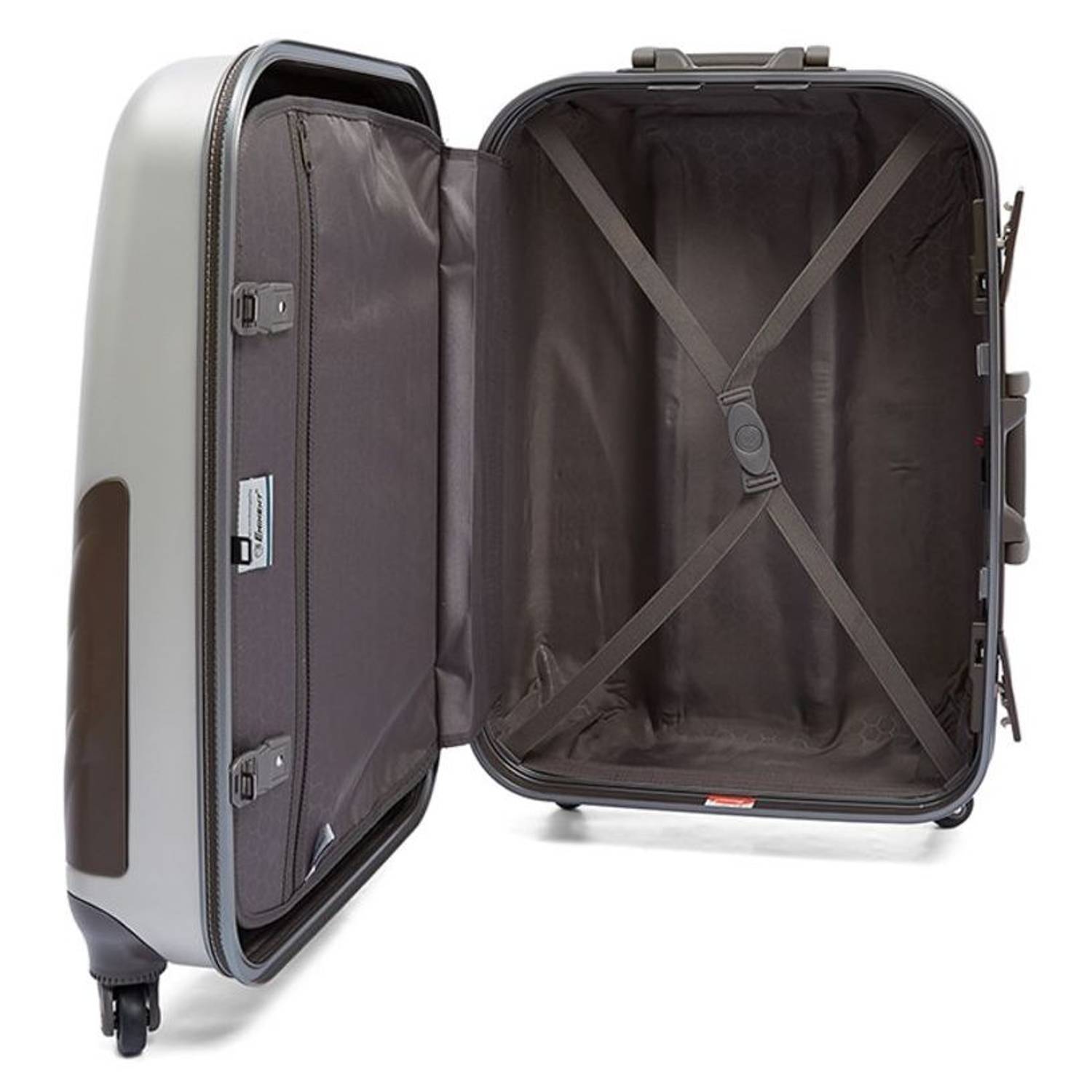 Eminent E8W220WHT ABS Spinner Trolley Luggage Bag Ivory White 20inch Eminent E8W220WHT ABS Spinner Trolley Luggage Bag Ivory White 20inch