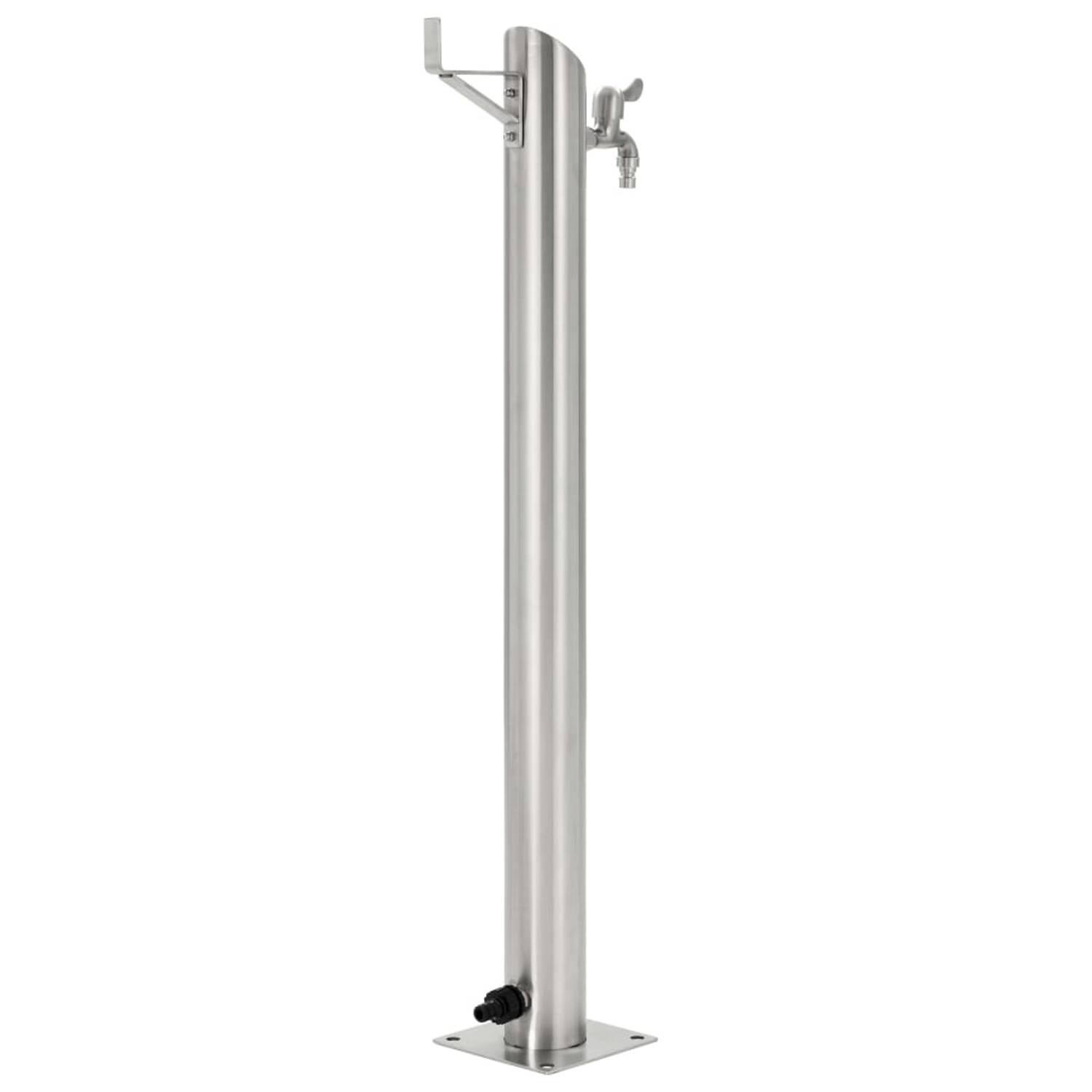 Vidaxl Garden Water Column Stainless Steel Round 95 Cm Vidaxl Garden Water Column Stainless Steel Round 95 Cm