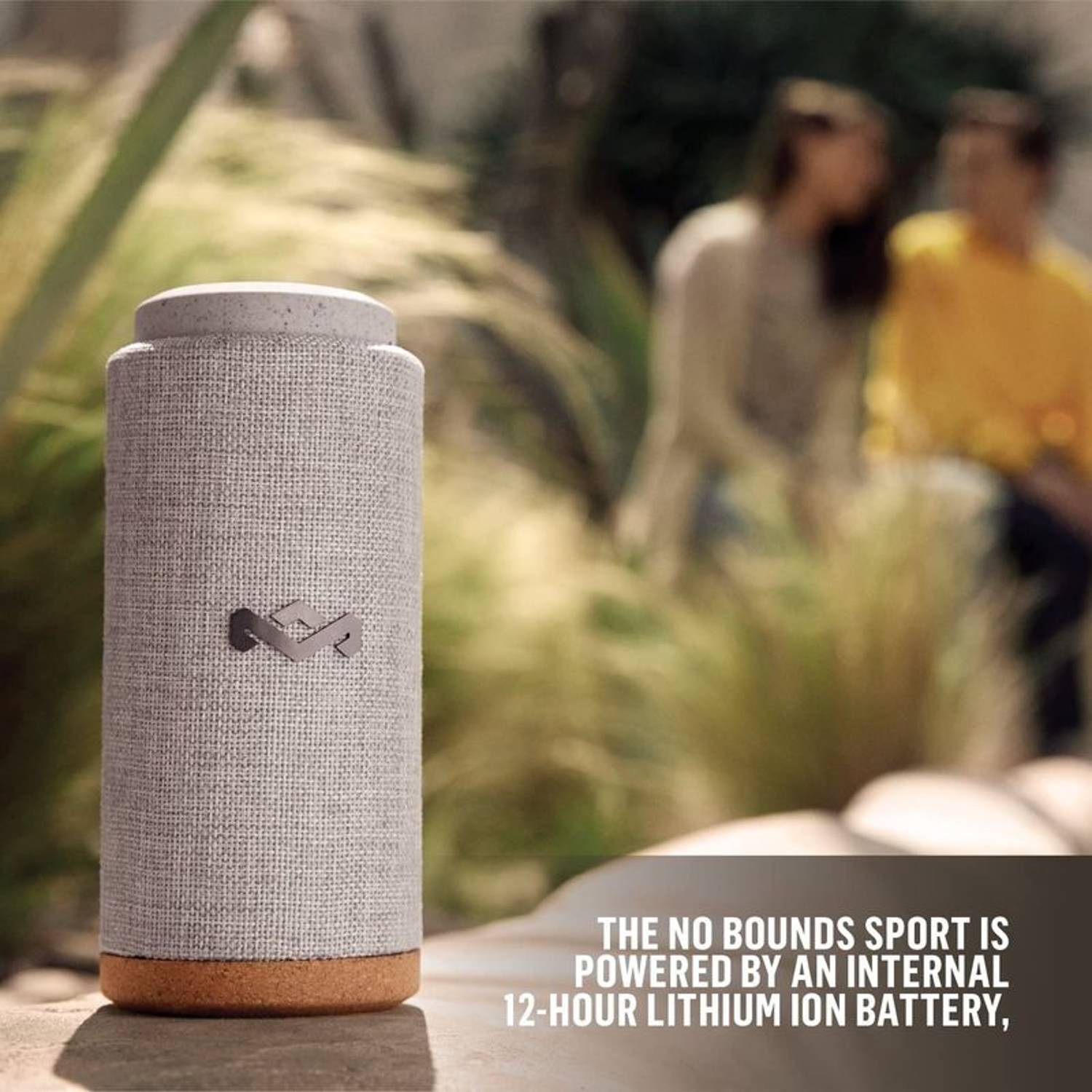 Marley Bluetooth No Bounds Sports Portable Waterproof Speaker Grey Marley Bluetooth No Bounds Sports Portable Waterproof Speaker Grey
