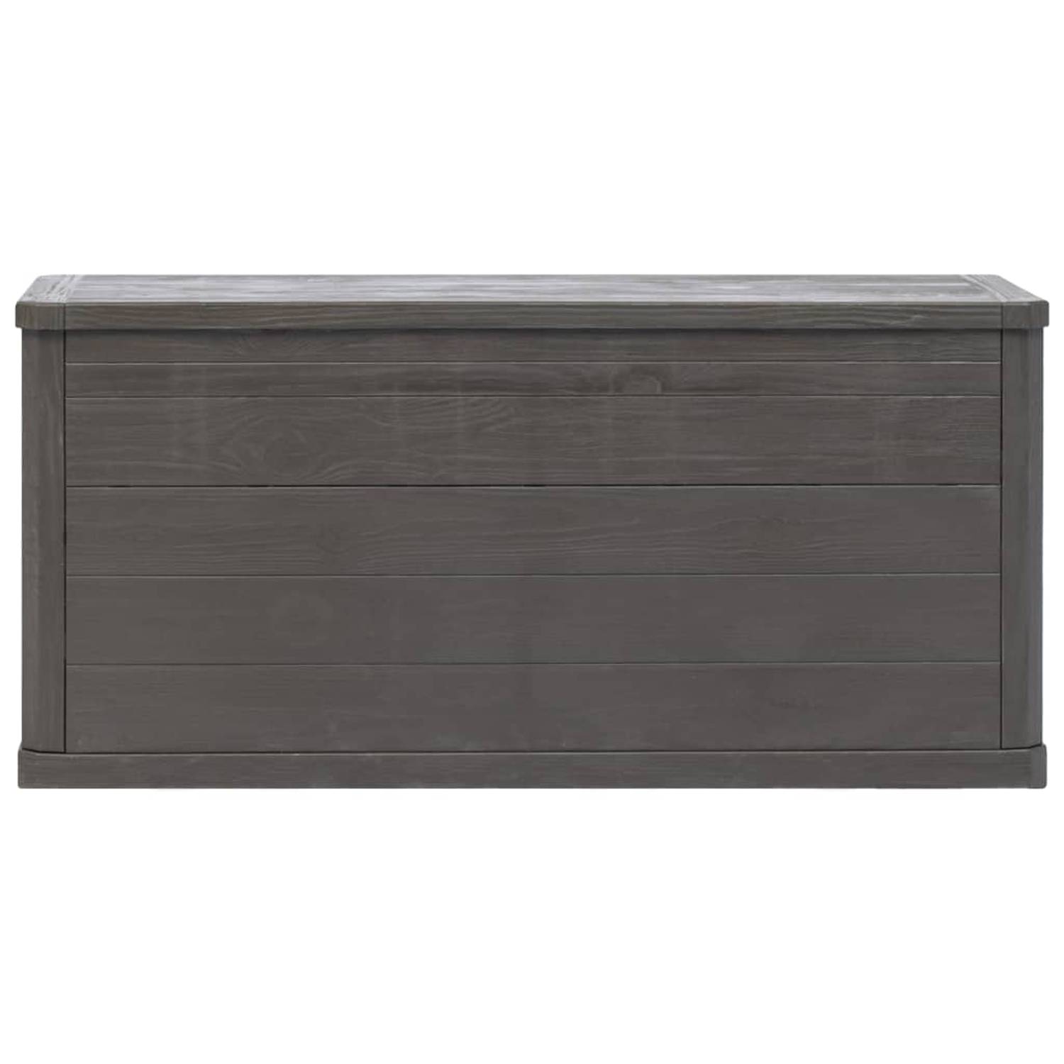 vidaXL Garden Storage Box 280 L Brown vidaXL Garden Storage Box 280 L Brown