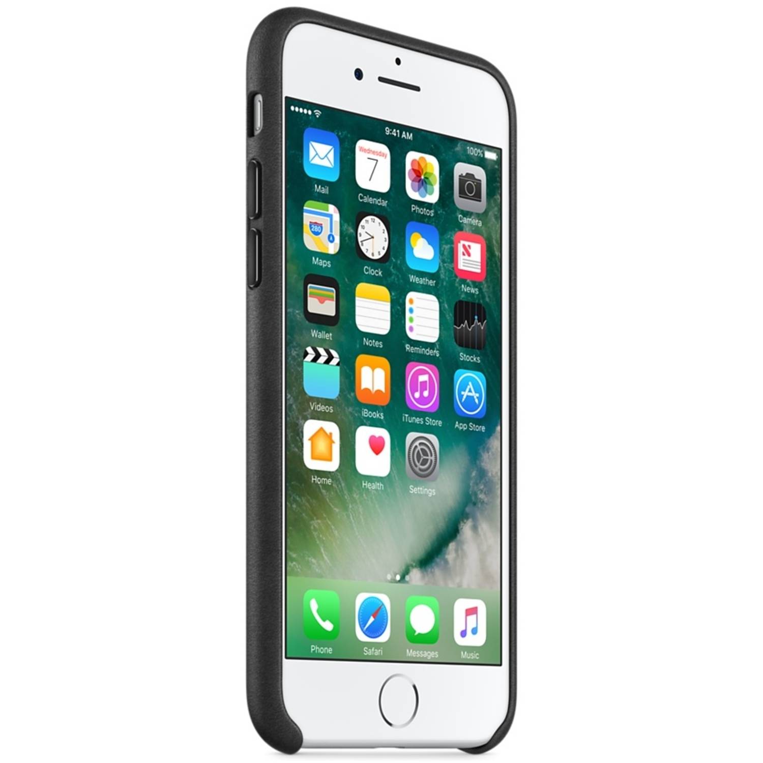 Apple MMY52ZM/A iphone 7 Leather Case Black Apple MMY52ZM/A iphone 7 Leather Case Black