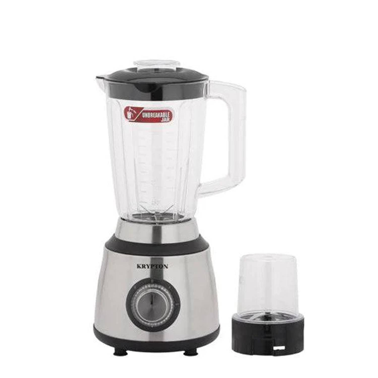 Krypton Stainless Steel 2 in 1 Blender 1.5L 600W KNB6389 Krypton Stainless Steel 2 in 1 Blender 1.5L 600W KNB6389