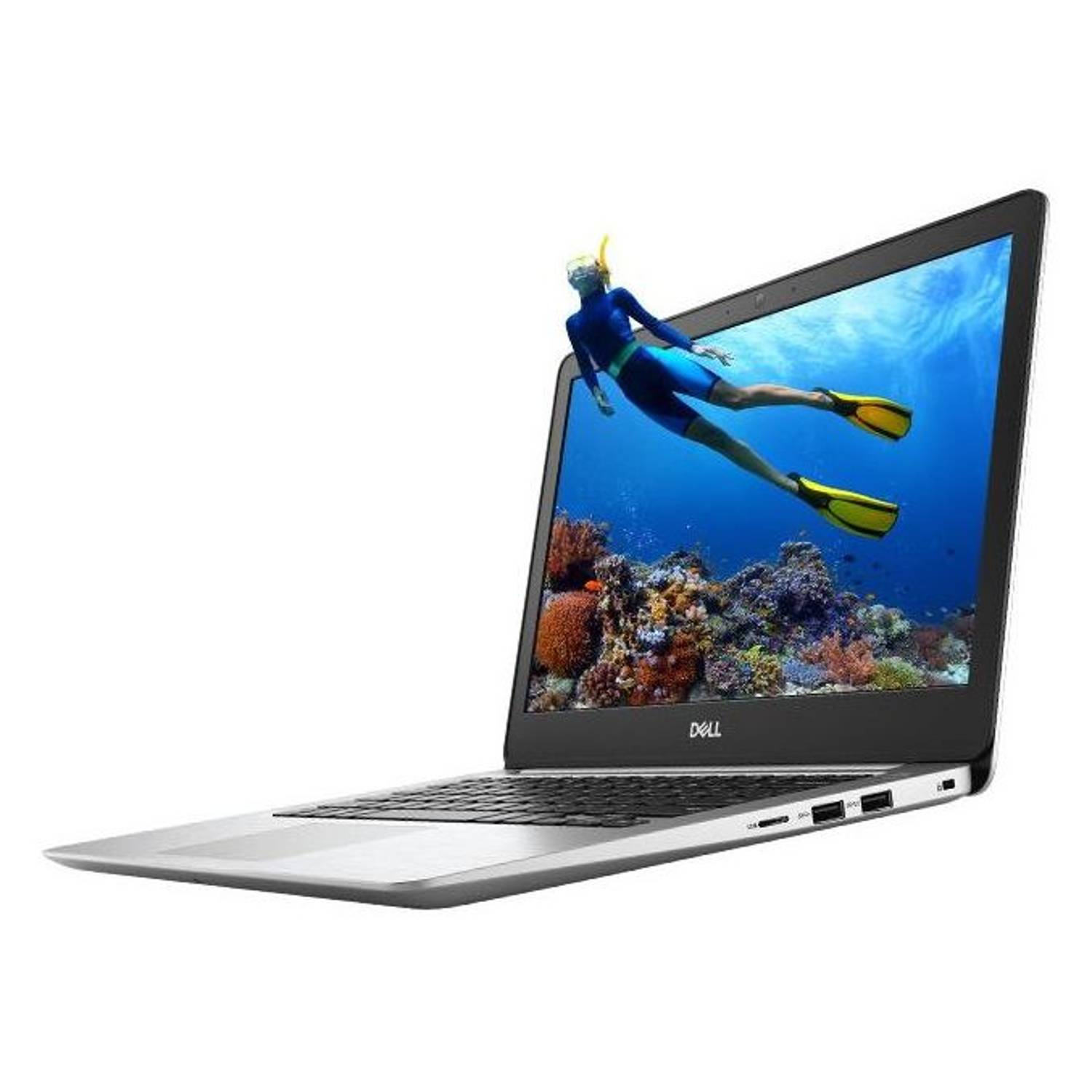 Dell Inspiron 13 5370 Laptop - Core i7 1.8GHz 8GB 256GB 2GB Win10 13.3inch FHD Silver Dell Inspiron 13 5370 Laptop - Core i7 1.8GHz 8GB 256GB 2GB Win10 13.3inch FHD Silver