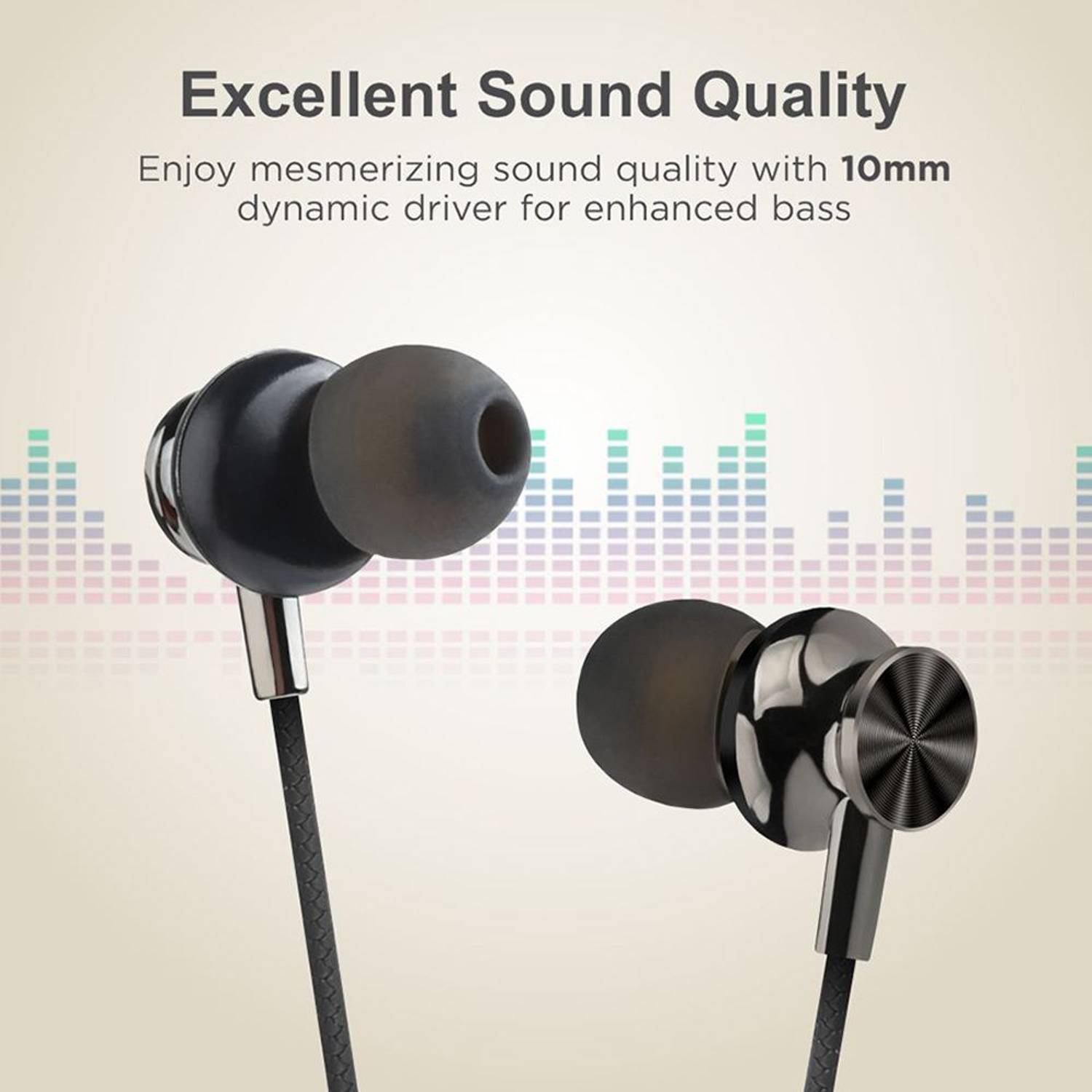 Astrum EB160 Stereo Wired In Ear Headset Black Astrum EB160 Stereo Wired In Ear Headset Black