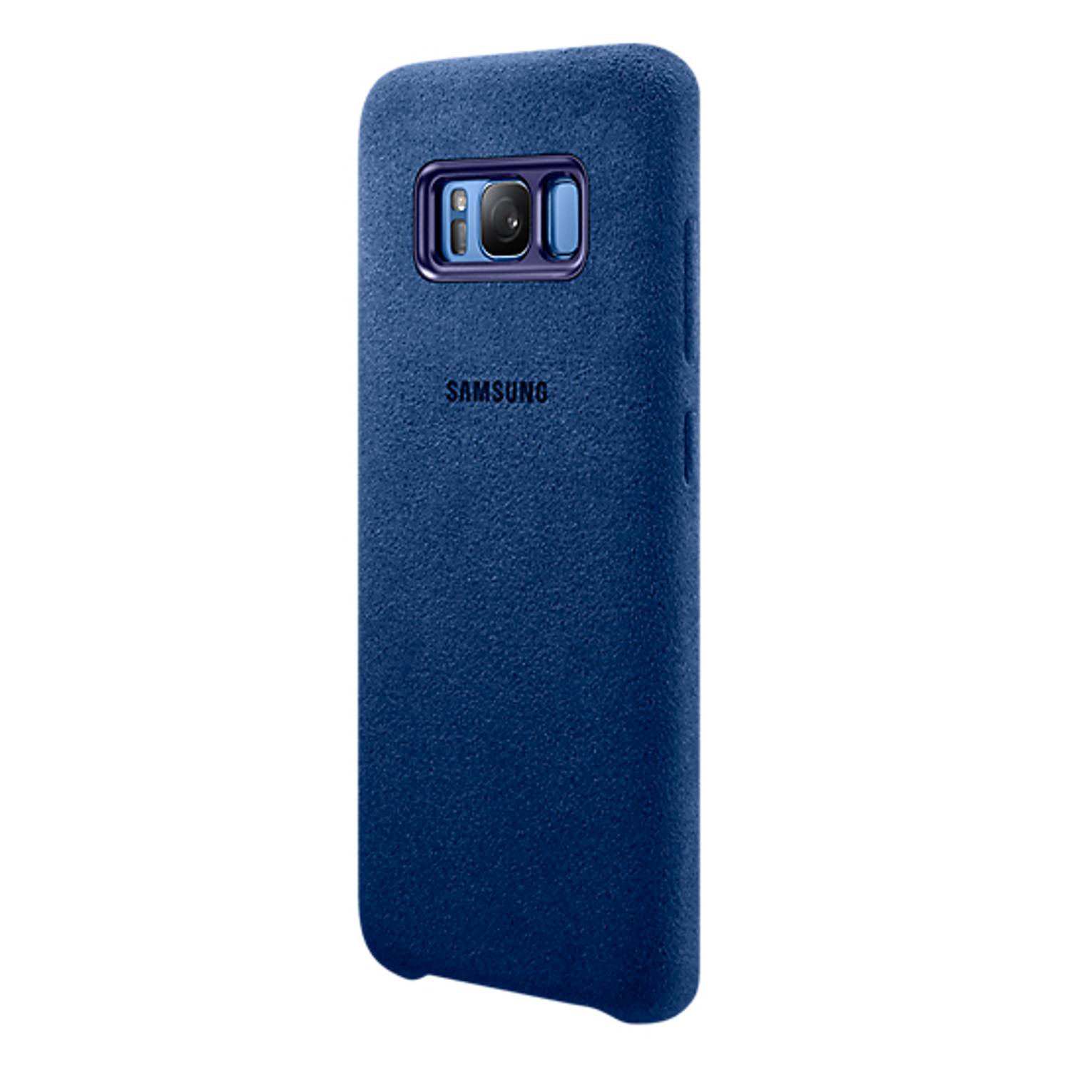 Samsung Alcantara Case Blue For Galaxy S8+ EF-XG955ALEGWW Samsung Alcantara Case Blue For Galaxy S8+ EF-XG955ALEGWW