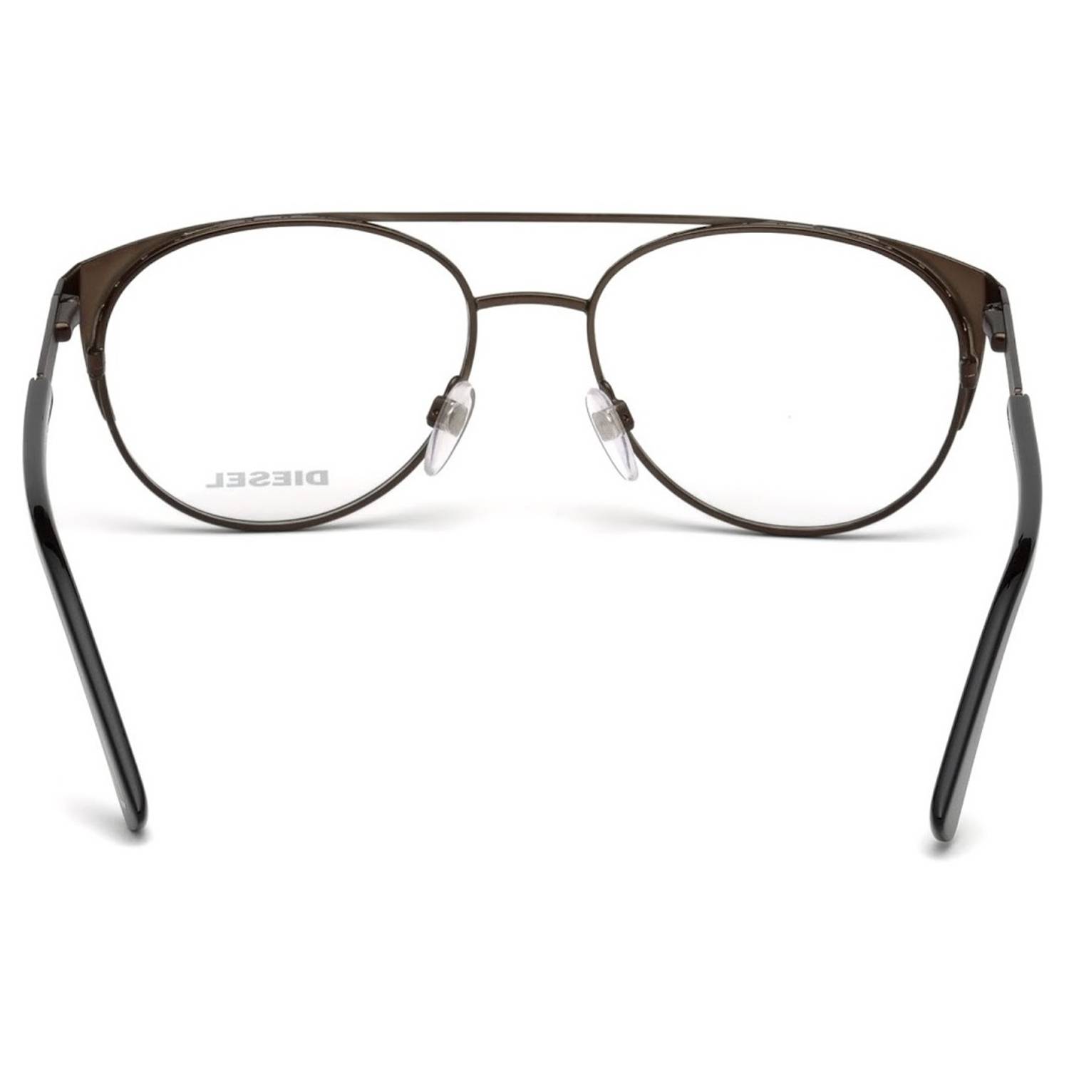 Diesel Optical Frame Dark Green Metal For Men DL5259 098 54 Diesel Optical Frame Dark Green Metal For Men DL5259 098 54