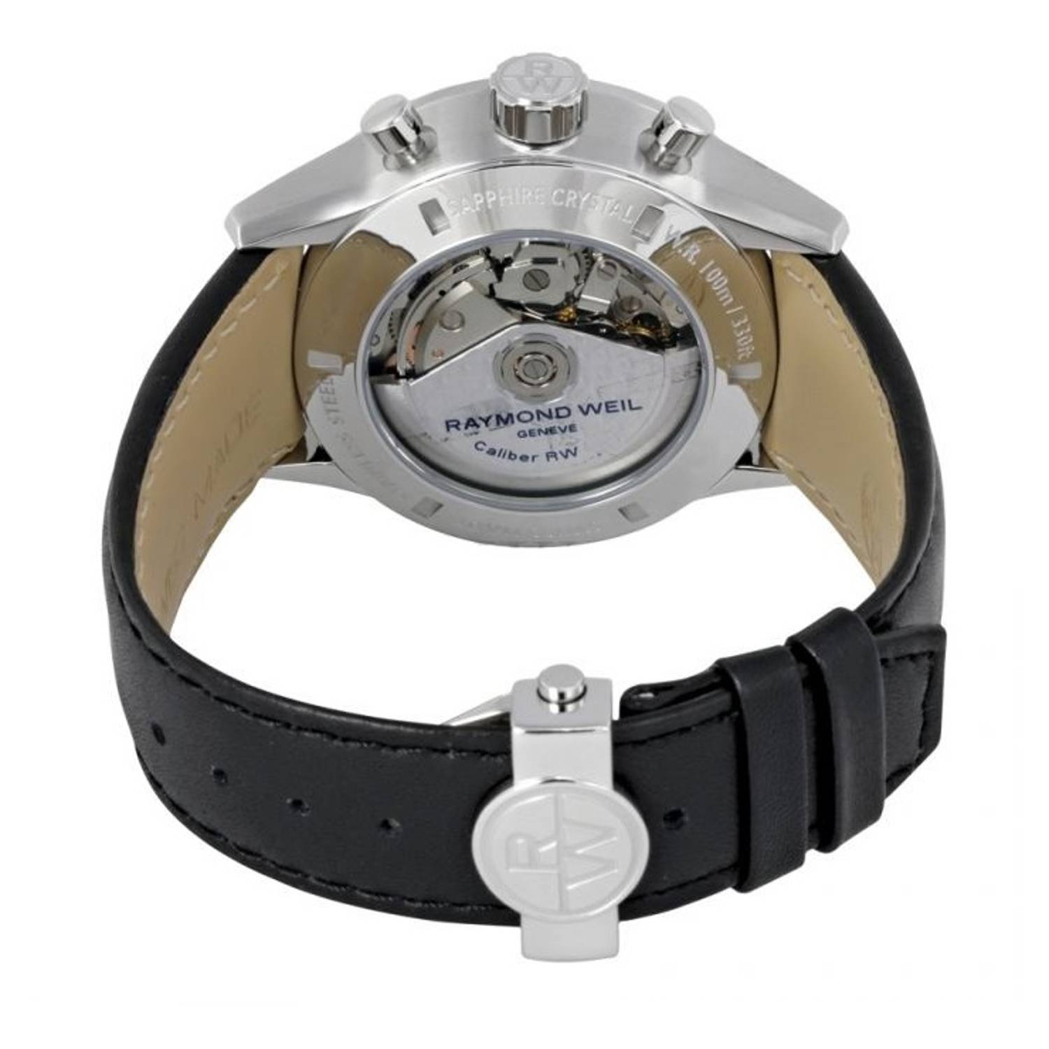 Raymond Weil 7730-STC-60112 Freelancer Chronograph Men's Watch Grey Dial Raymond Weil 7730-STC-60112 Freelancer Chronograph Men's Watch Grey Dial