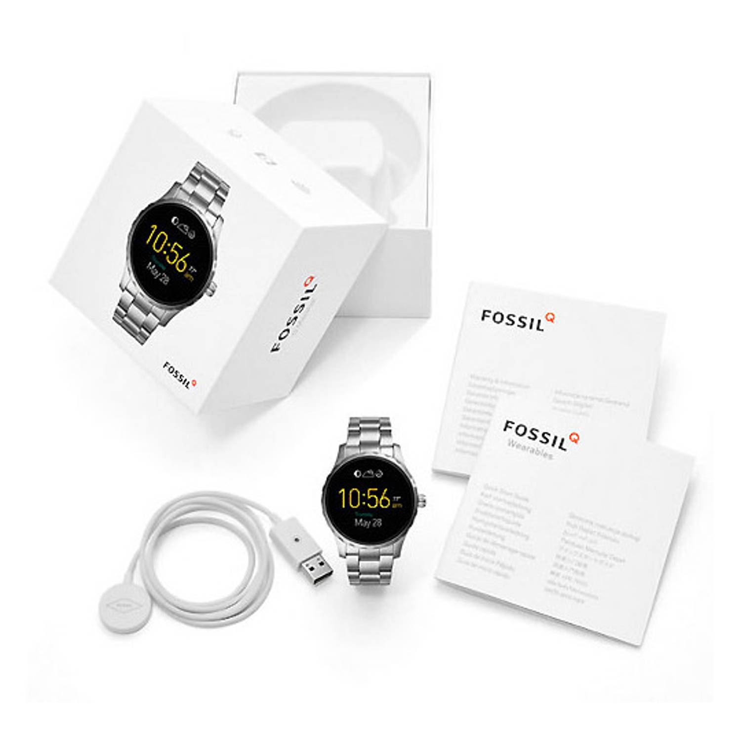 Fossil Q Marshal Metal Smart Watch Men Fossil Q Marshal Metal Smart Watch Men