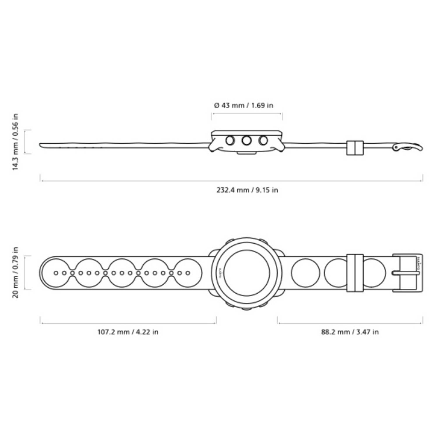 Suunto 3 Fitness Smart Watch - Gold White Suunto 3 Fitness Smart Watch - Gold White