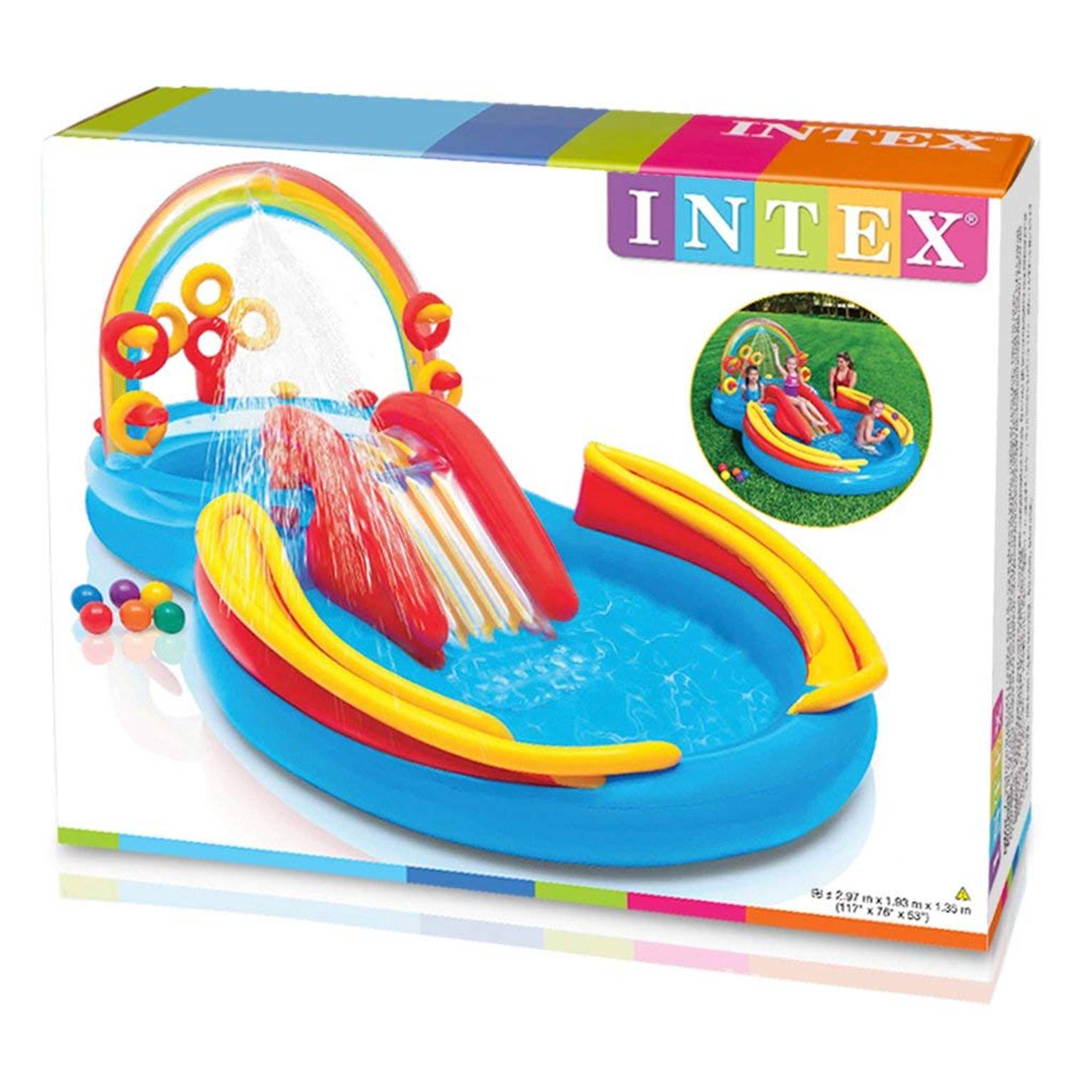 Intex Rainbow Ring Play Center Intex Rainbow Ring Play Center
