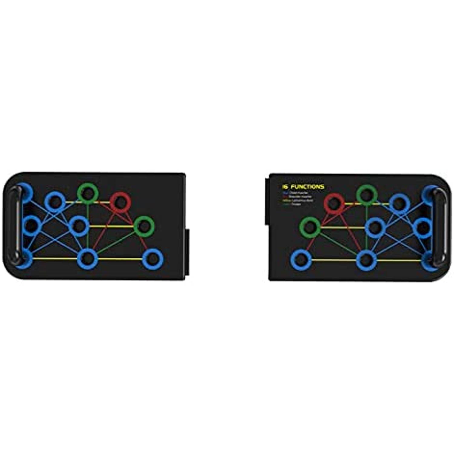 ULTIMAX- Push Up Rack Board Muscle Board 9 in 1 Multifunctional Foldable Fitness Board Rack with Handle Used for Body Muscle Training Fitness Home or Outdoor Sports ULTIMAX- Push Up Rack Board Muscle Board 9 in 1 Multifunctional Foldable Fitness Board Rack with Handle Used for Body Muscle Training Fitness Home or Outdoor Sports