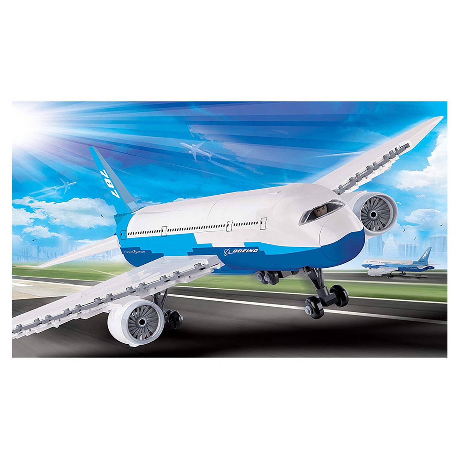 Cobi 0 600pcs Boeing 787 Dreamliner Cobi 0 600pcs Boeing 787 Dreamliner