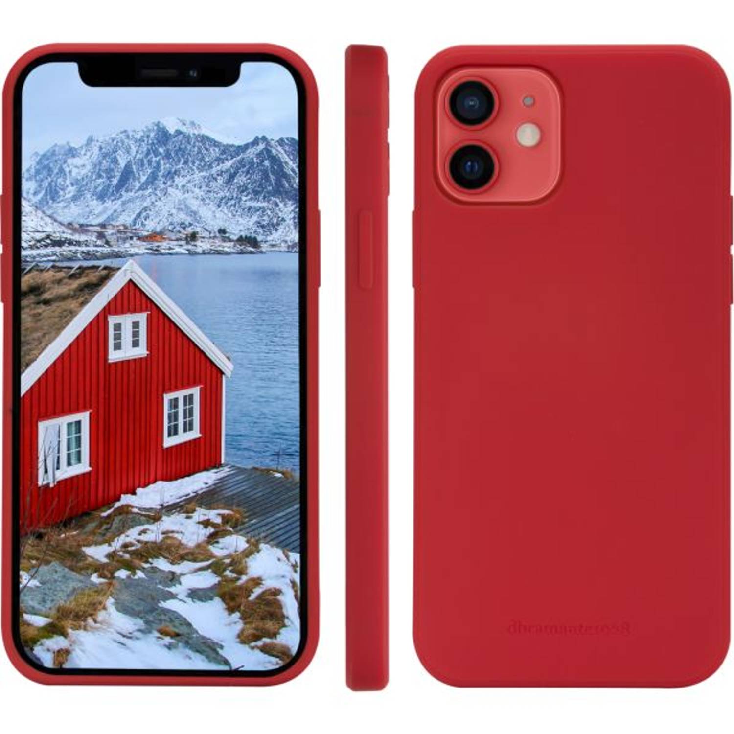 Dbramante1928 Greenland Case Candy Apple Red iPhone 12 Pro / 12 Dbramante1928 Greenland Case Candy Apple Red iPhone 12 Pro / 12