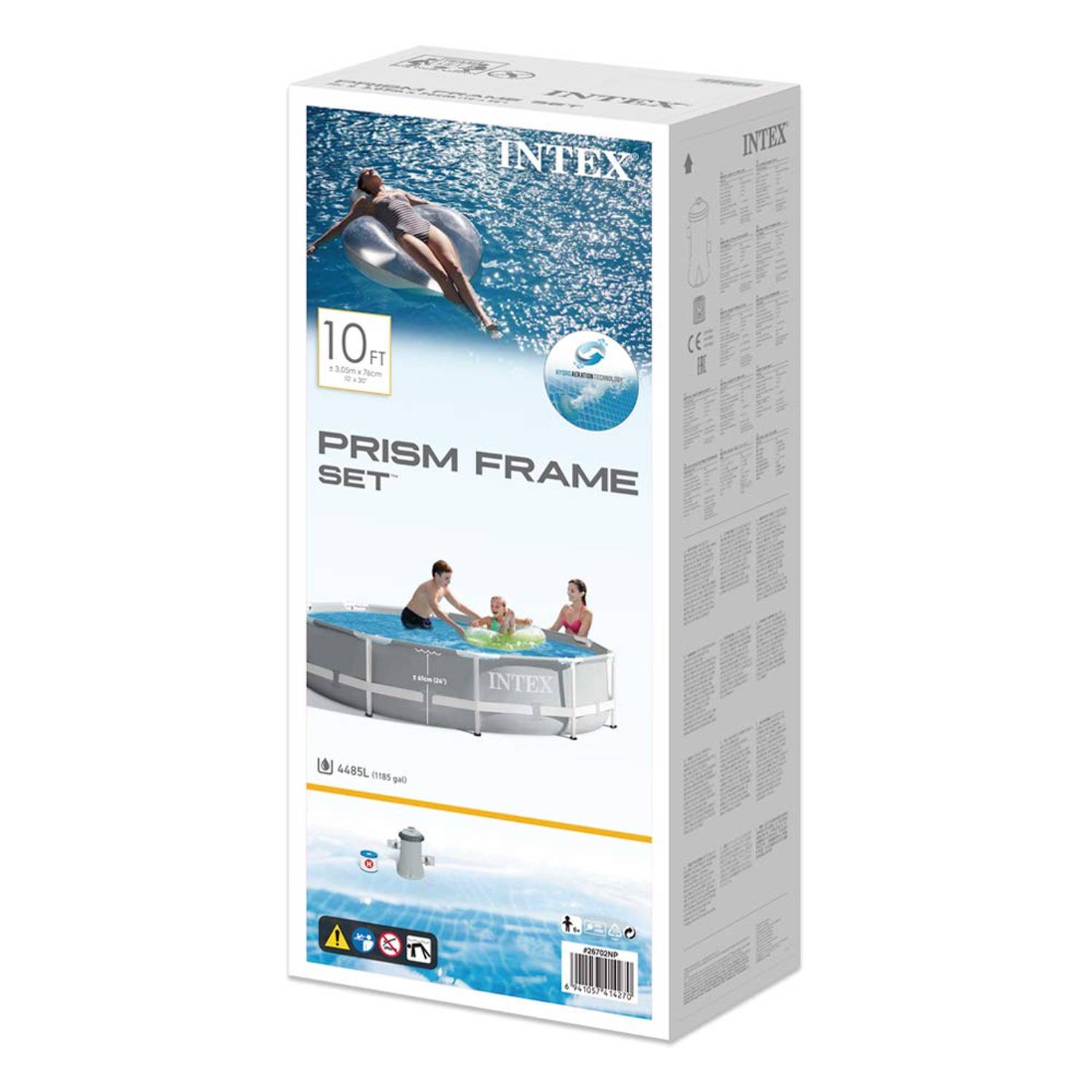 Intex 10ft x 30inch Prism Frame Pool Set Intex 10ft x 30inch Prism Frame Pool Set
