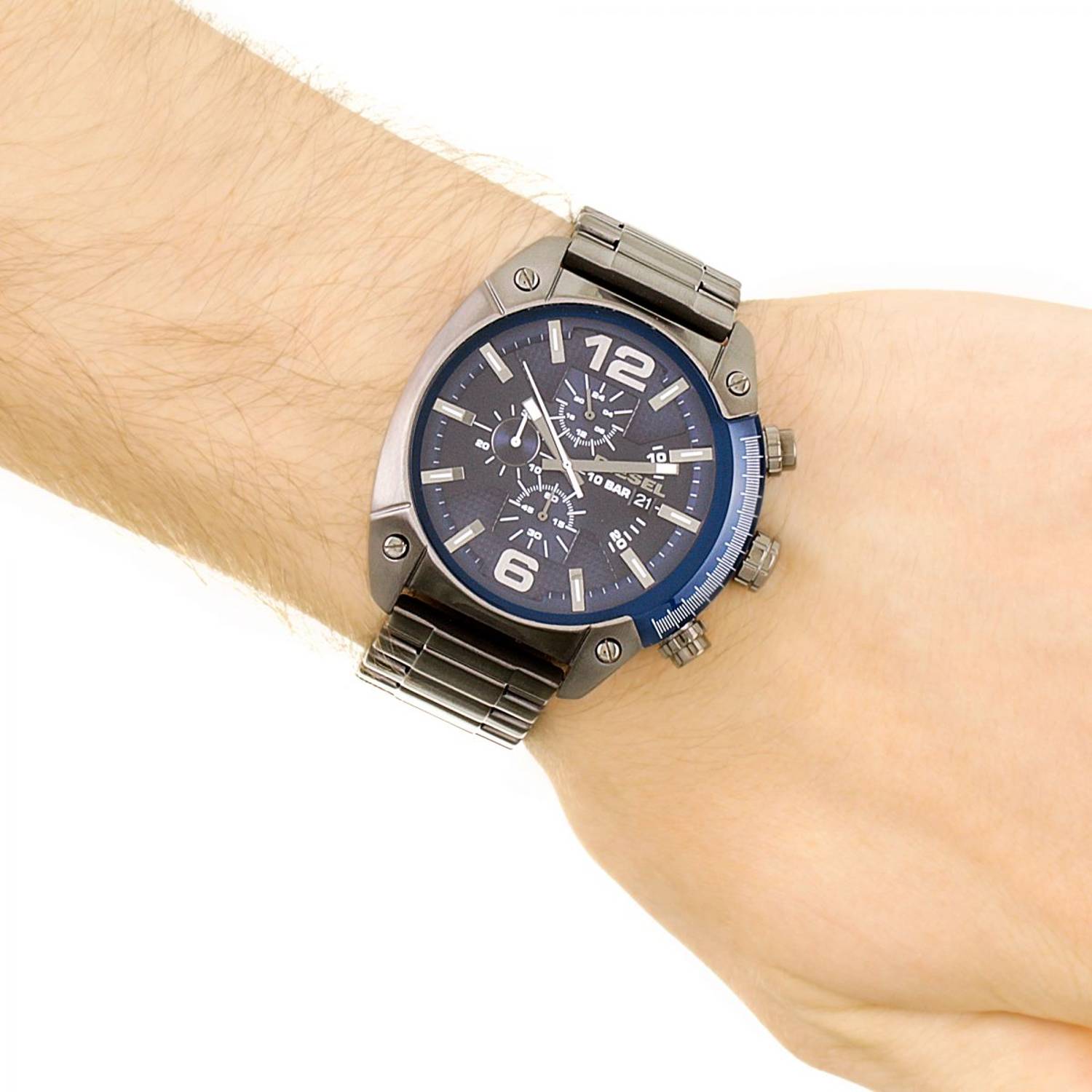 Diesel DZ4412 Overflow Gunmetal Mens Watch Diesel DZ4412 Overflow Gunmetal Mens Watch