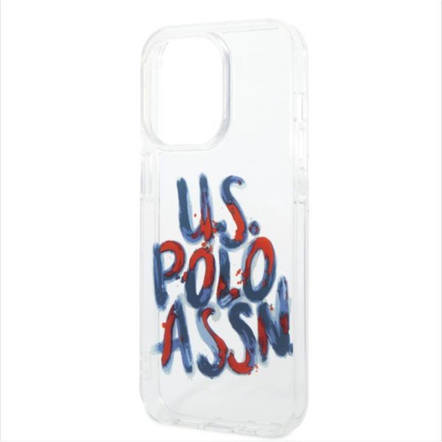 US Polo TPU Case Blue/Red With Graffiti Logo iPhone 14 Pro Max US Polo TPU Case Blue/Red With Graffiti Logo iPhone 14 Pro Max