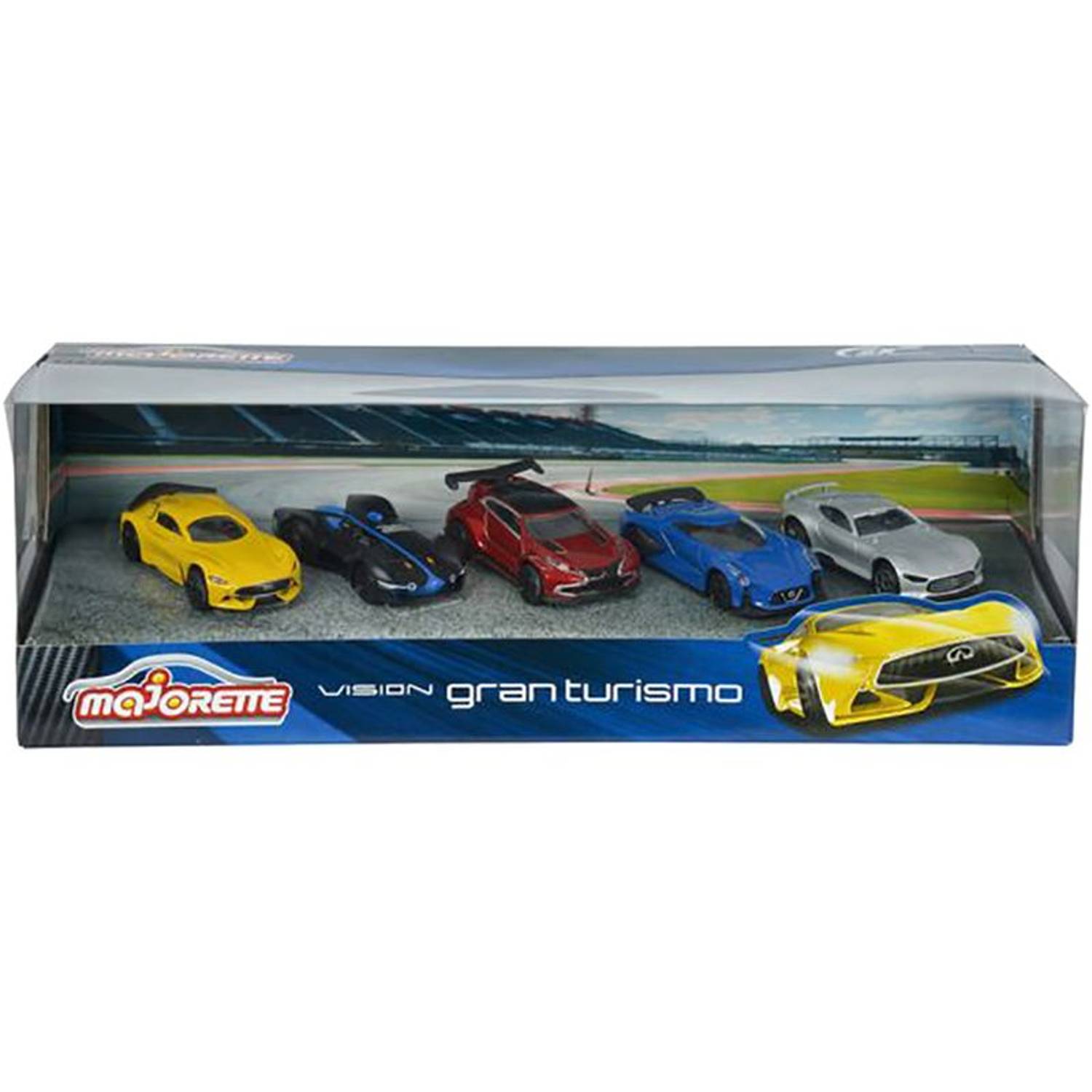 Majorette 212054052 Diecast Cars Gran Tourismo 5 Pack Toy Majorette 212054052 Diecast Cars Gran Tourismo 5 Pack Toy