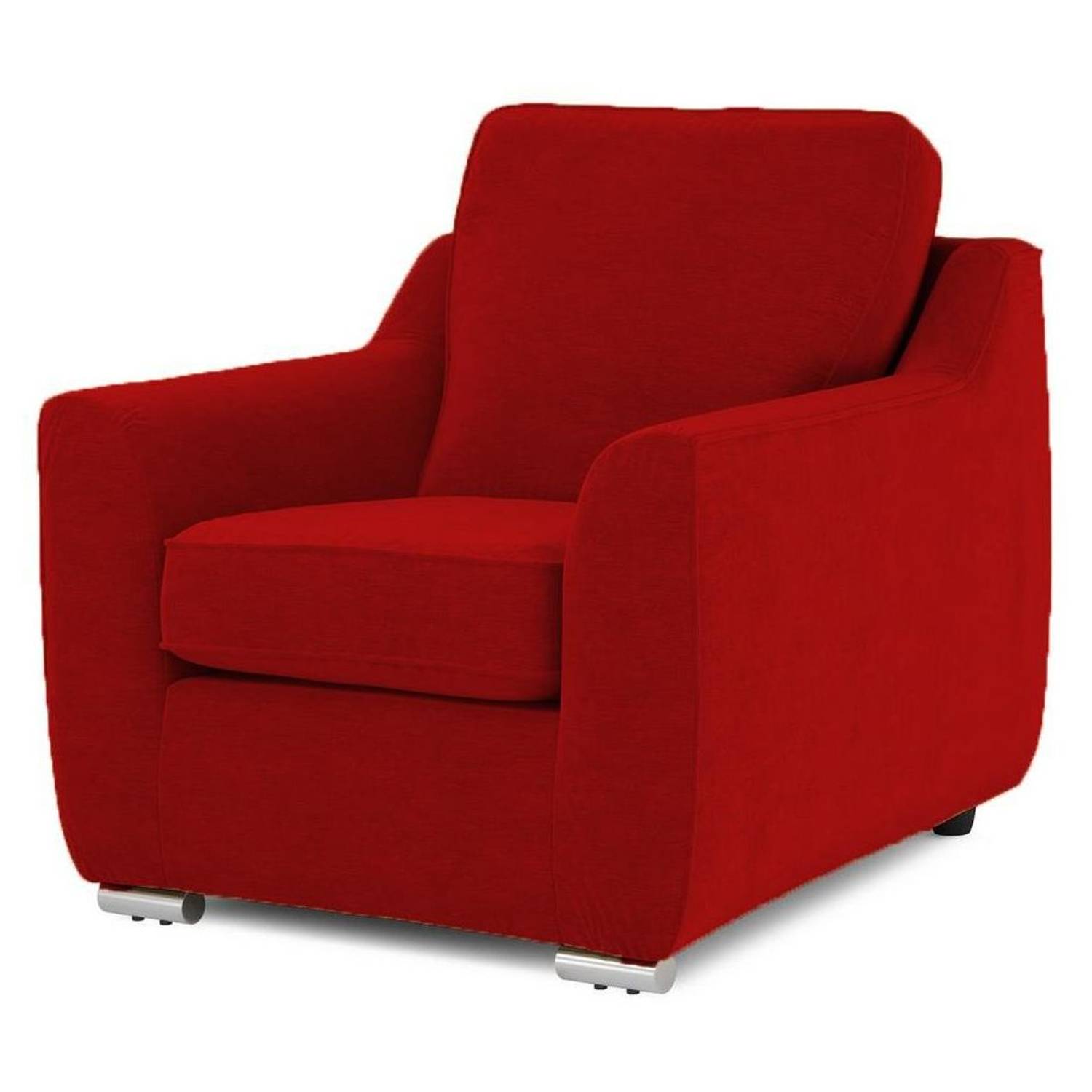 Galaxy Design Bren Single Sofa Blood Red Galaxy Design Bren Single Sofa Blood Red