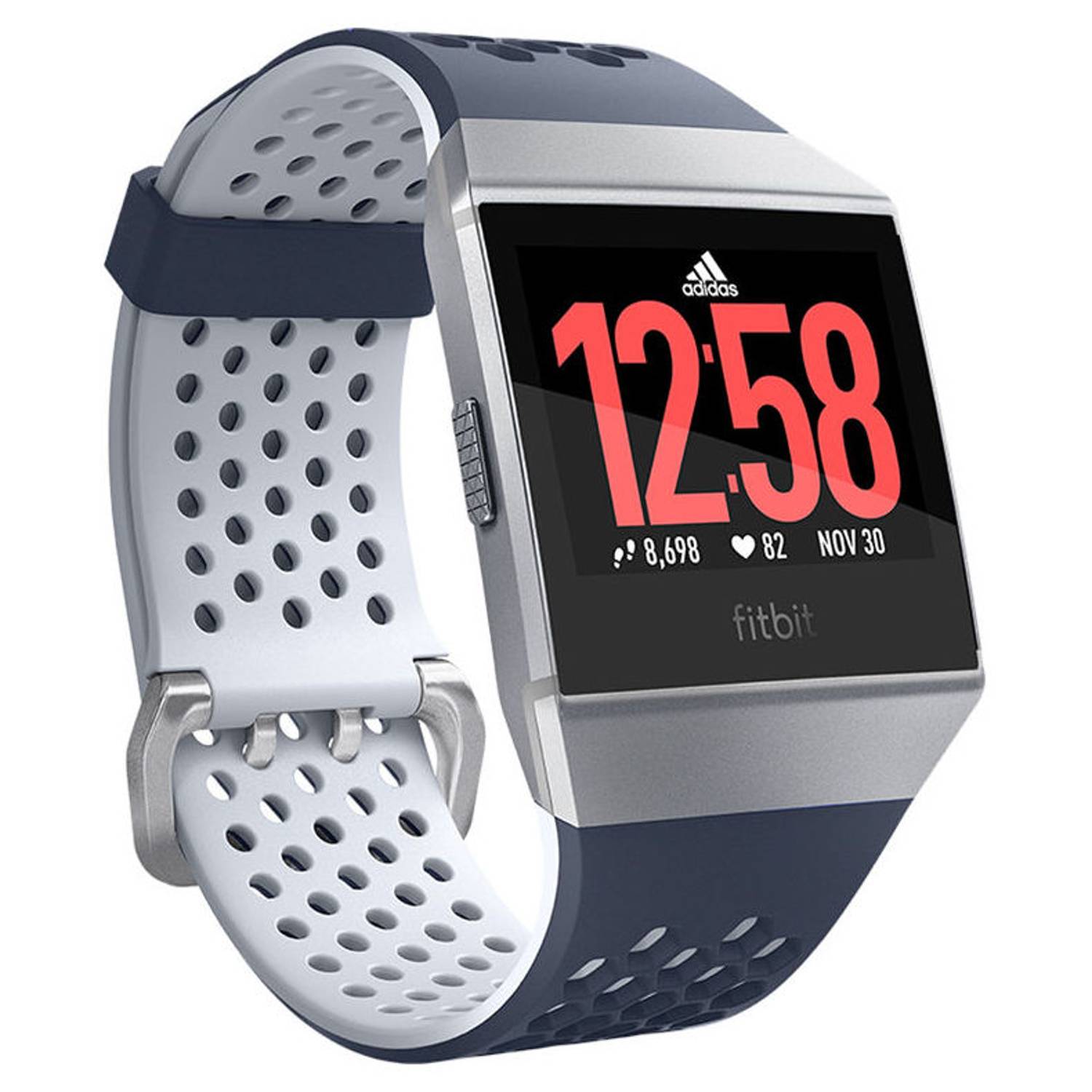 Fitbit Ionic Smart Watch Adidas Edition Ink Blue/Ice Grey - FB503WTNV Fitbit Ionic Smart Watch Adidas Edition Ink Blue/Ice Grey - FB503WTNV