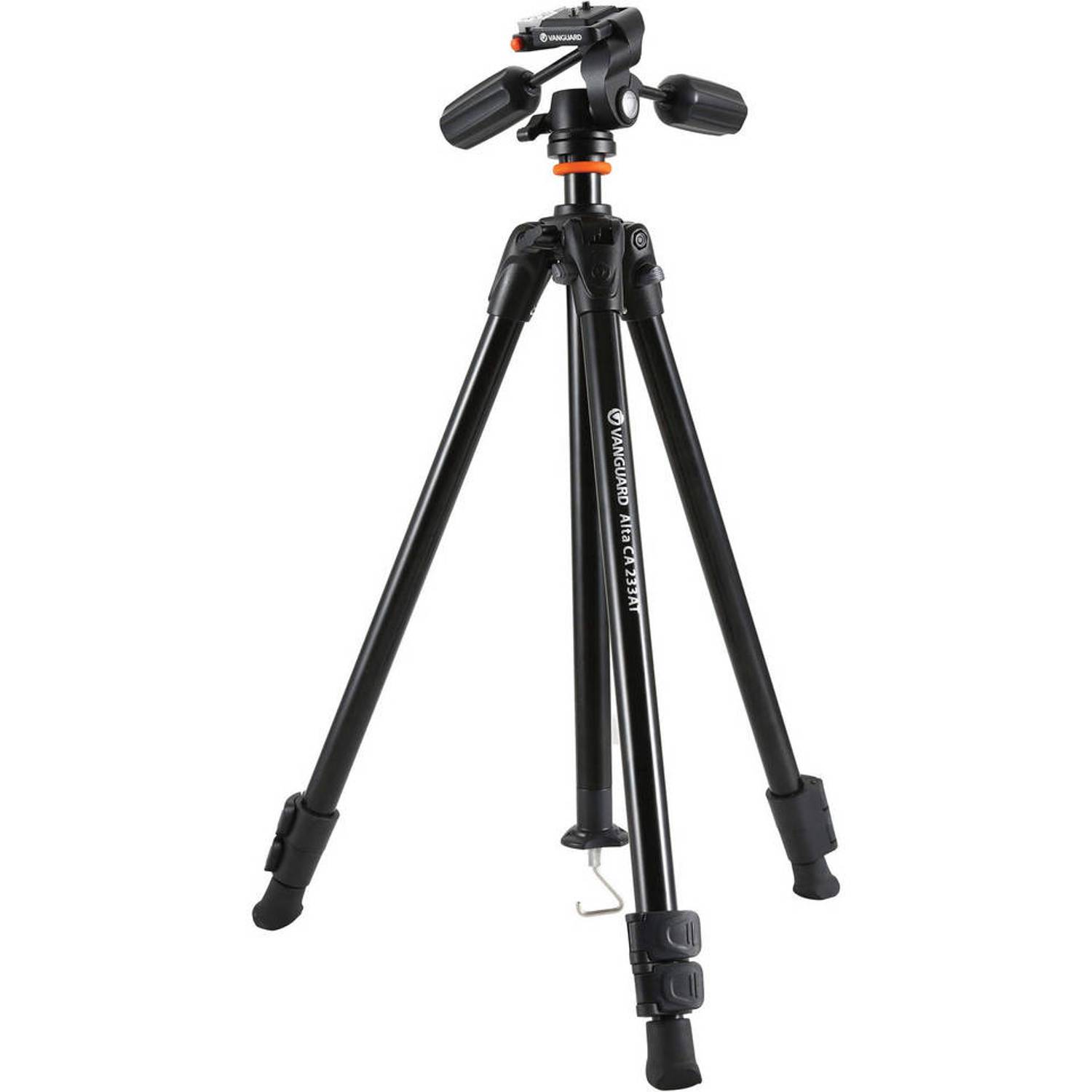Vanguard ALTACA233APH Aluminum Tripod W/ 3Way Pan/Tilt Head Vanguard ALTACA233APH Aluminum Tripod W/ 3Way Pan/Tilt Head