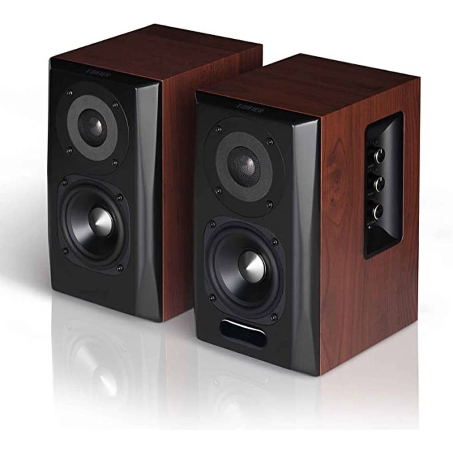 Edifier S350db Bluetooth Bookshelf Speakers With Subwoofer,remote Control,bt-brown Edifier S350db Bluetooth Bookshelf Speakers With Subwoofer,remote Control,bt-brown