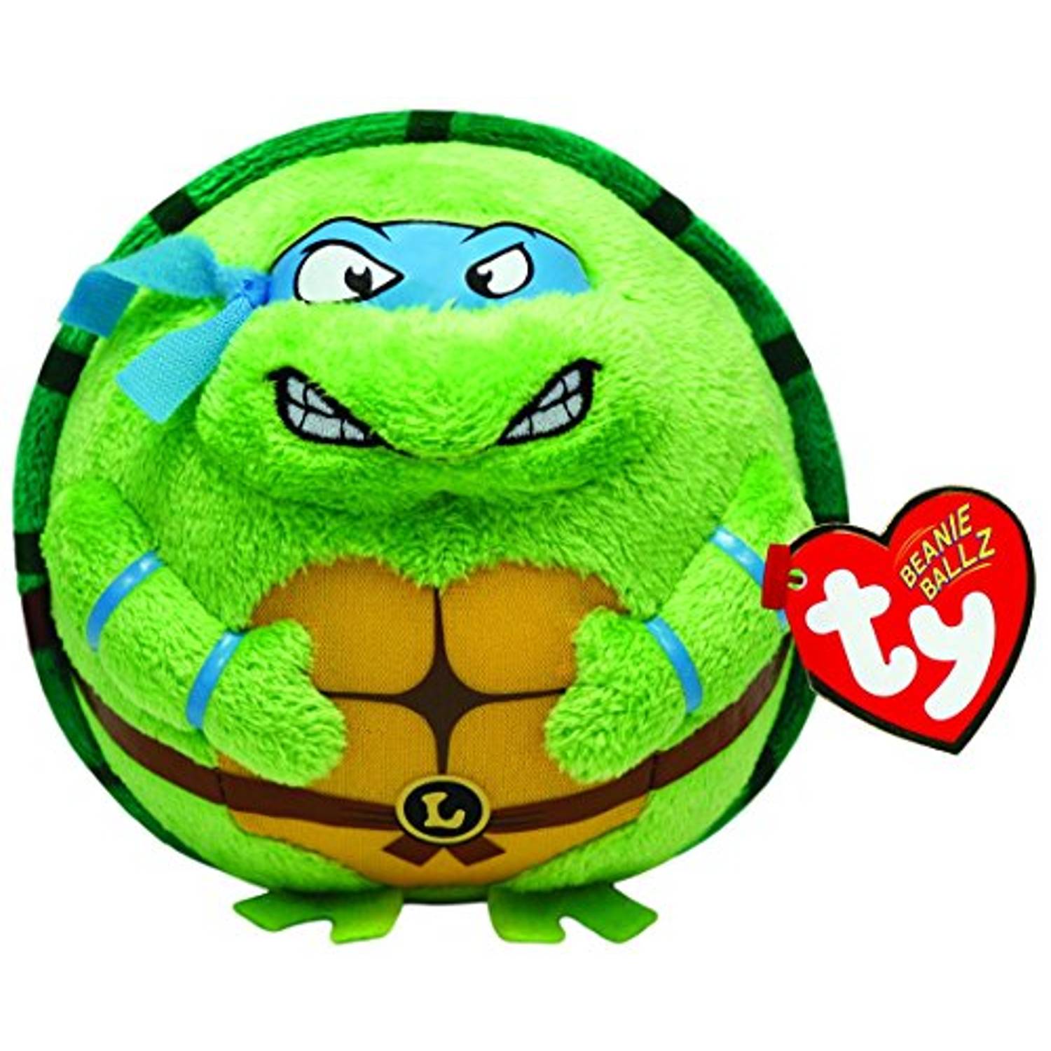 Nickelodeon Ty Beanie Ballz Leonardo Blue Mask Nickelodeon Ty Beanie Ballz Leonardo Blue Mask