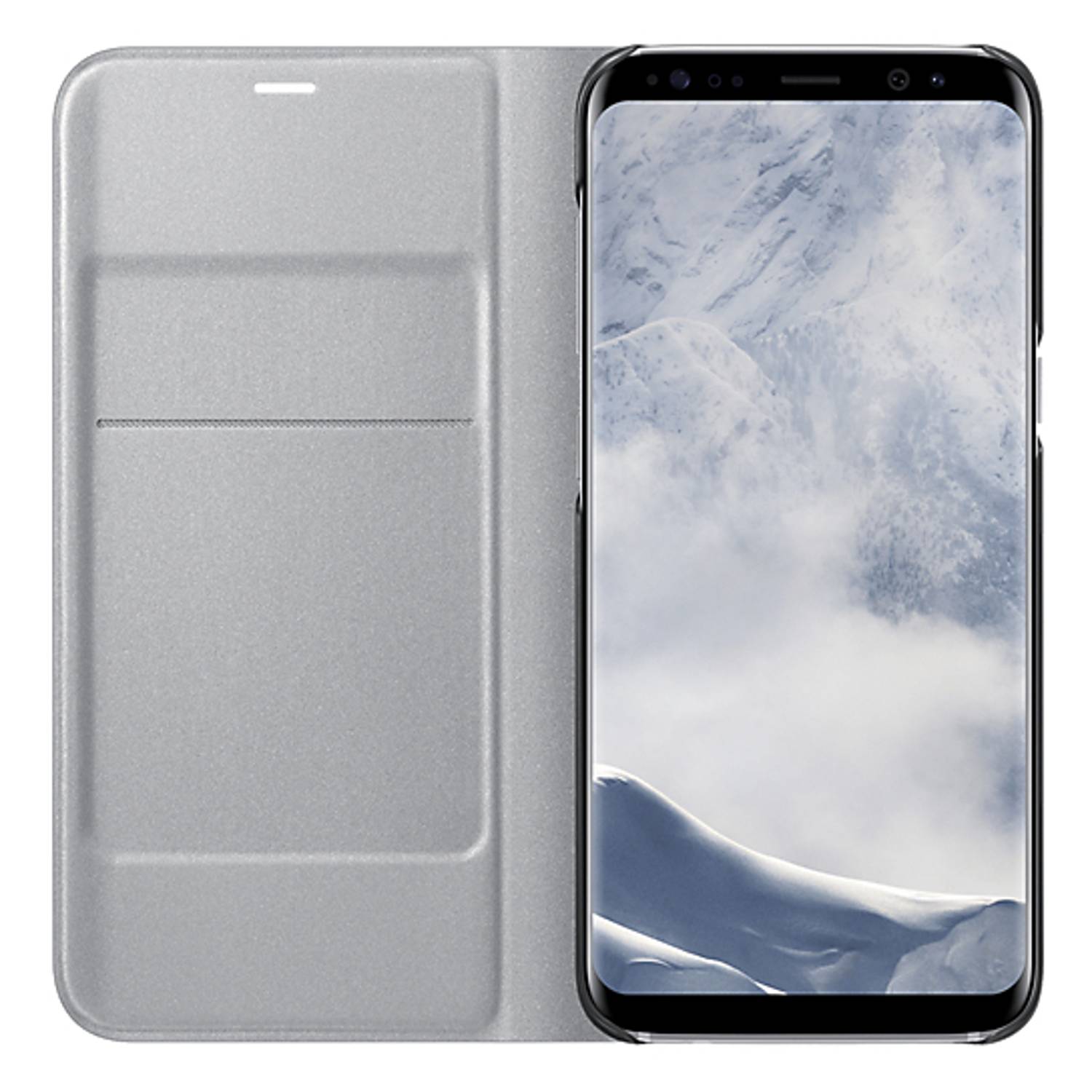 Samsung Flip Cover Silver For Galaxy S8+ Samsung Flip Cover Silver For Galaxy S8+